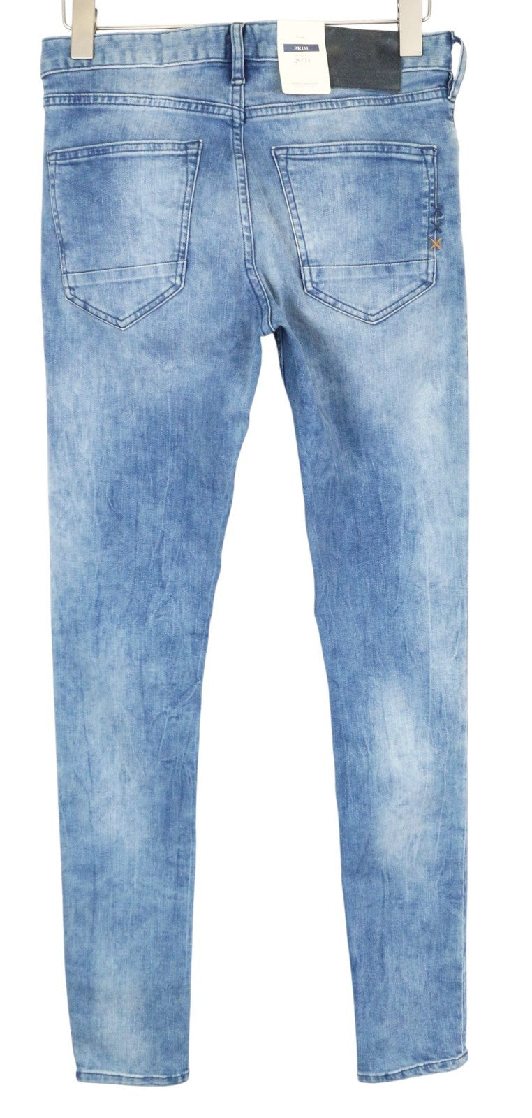 SCOTCH & SODA Skim Men's W29/L34 Skinny Blue Cotton Stretch Faded Jeans