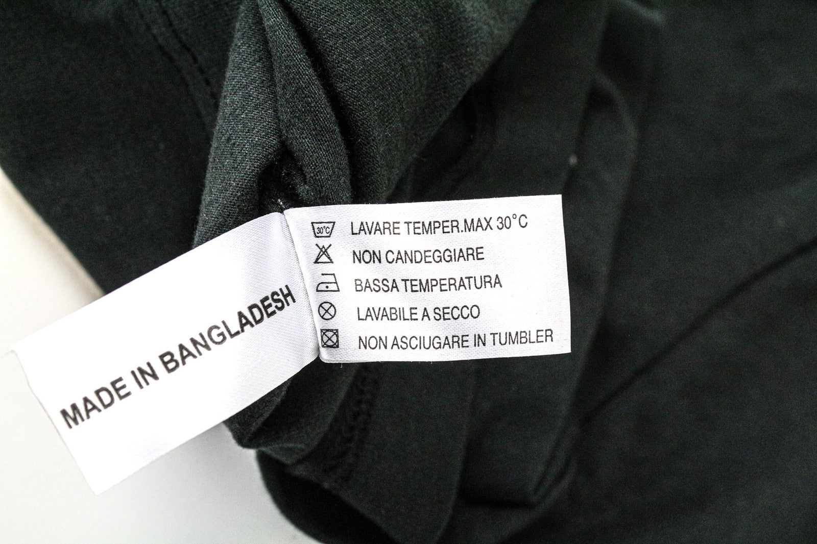 TUCANO URBANO Women's XS Black Cotton Long Sleeve V-Neck Pullover Tee