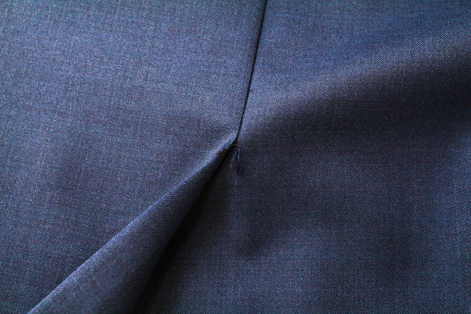 SUITSUPPLY La Spalla Men's UK36S Blue Wool Single-Breasted Formal Blazer