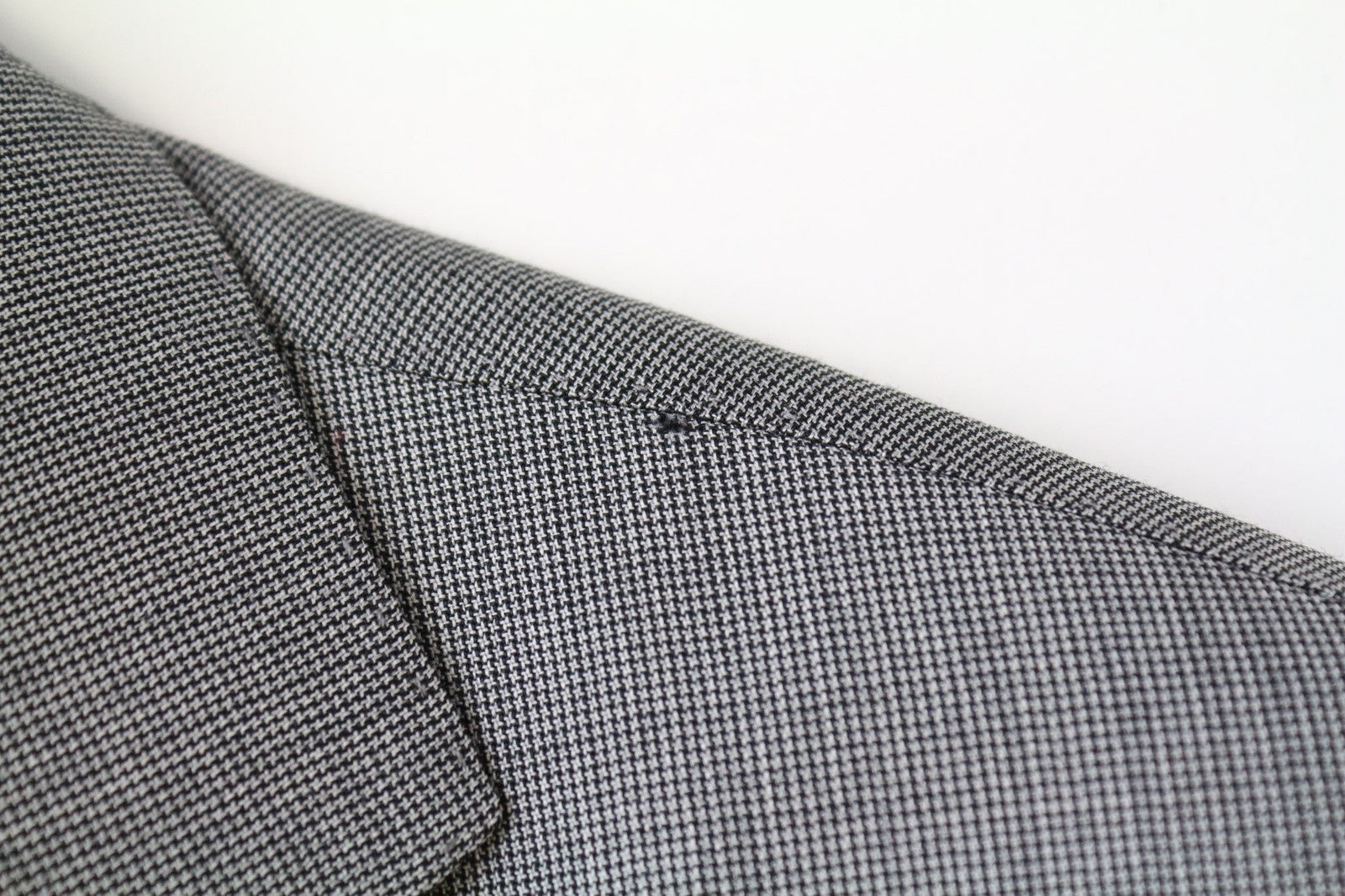 SUITSUPPLY Sienna Men's UK40L Grey Wool Patterned Single-Breasted Blazer