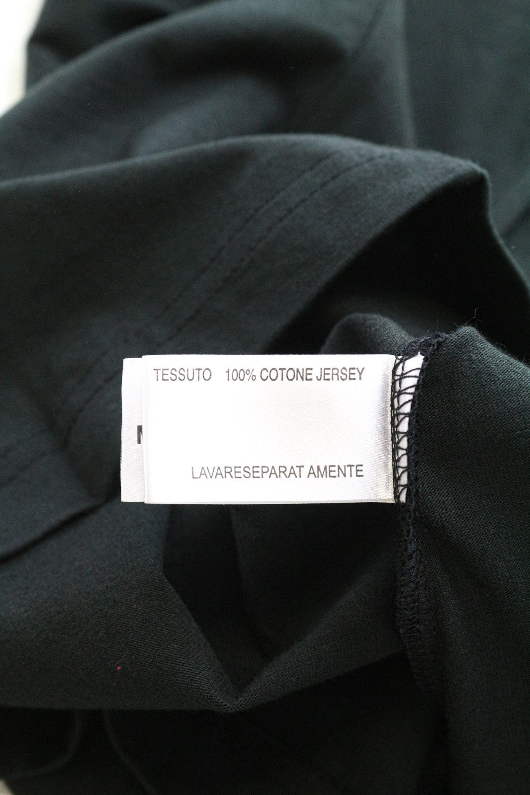 TUCANO URBANO T-TU Lady Women's XS Black Long Sleeve Cotton Pullover Tee