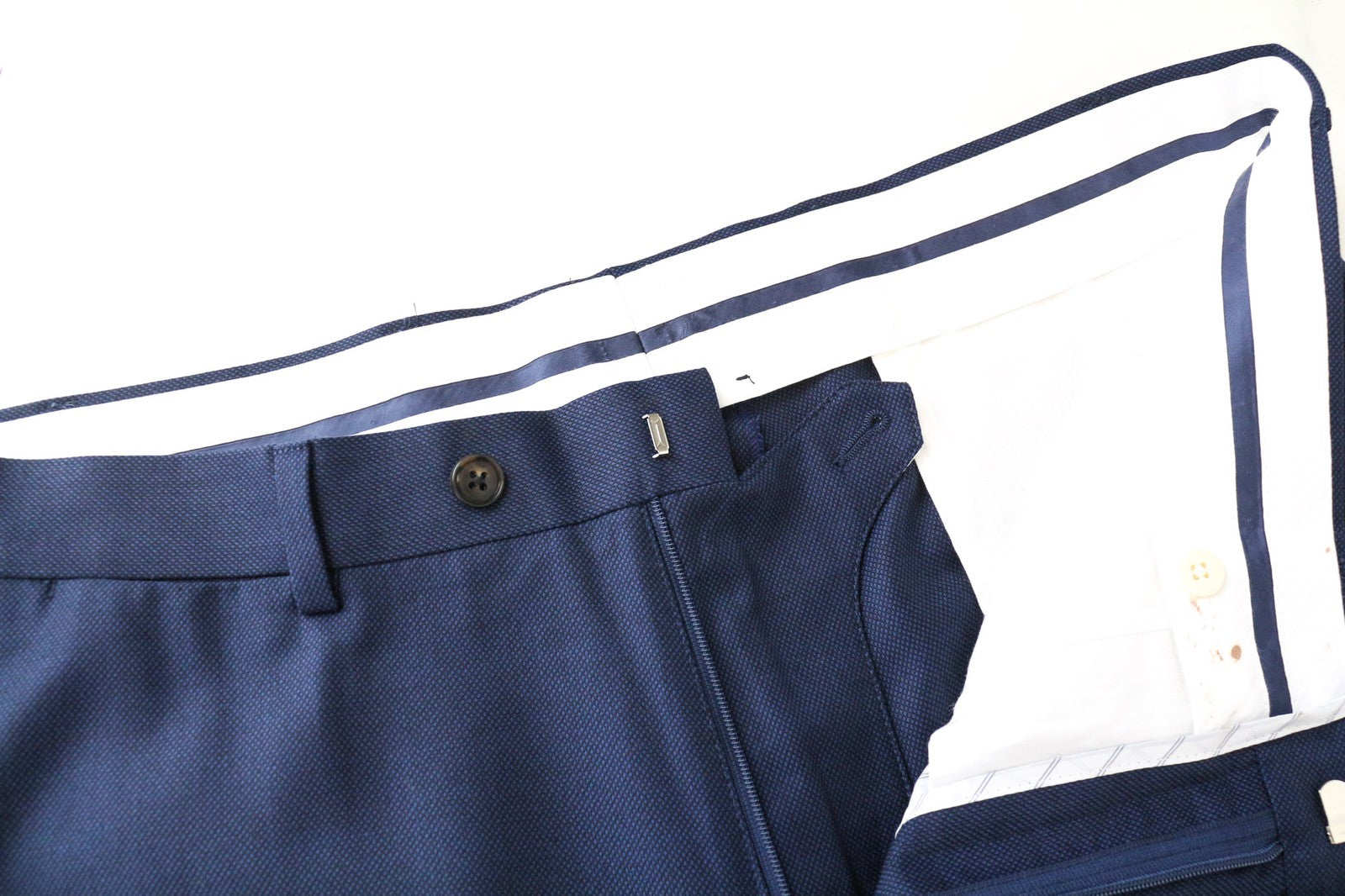 SUITSUPPLY La Spalla Men's Suit UK42R Pure Wool Blue 2Pc Single-Breasted