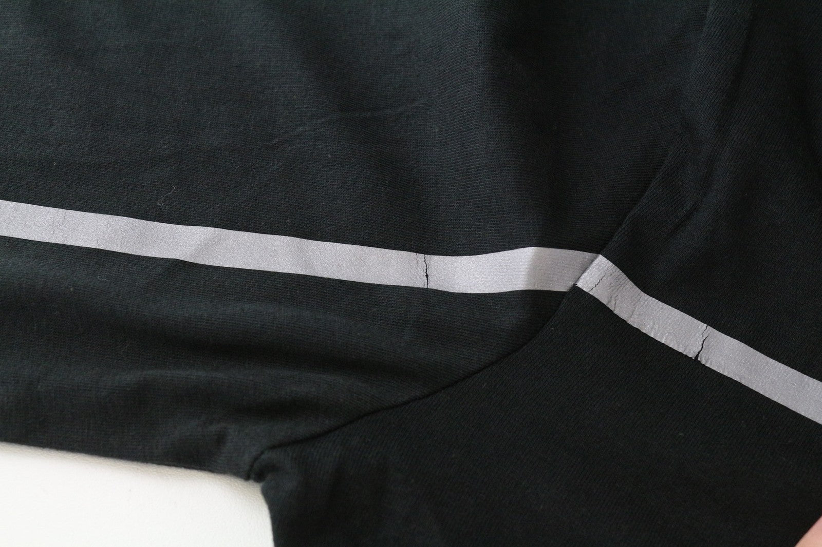 TUCANO URBANO T-TU Lady Women's Top S Black V-Neck Cotton Long Sleeve Casual