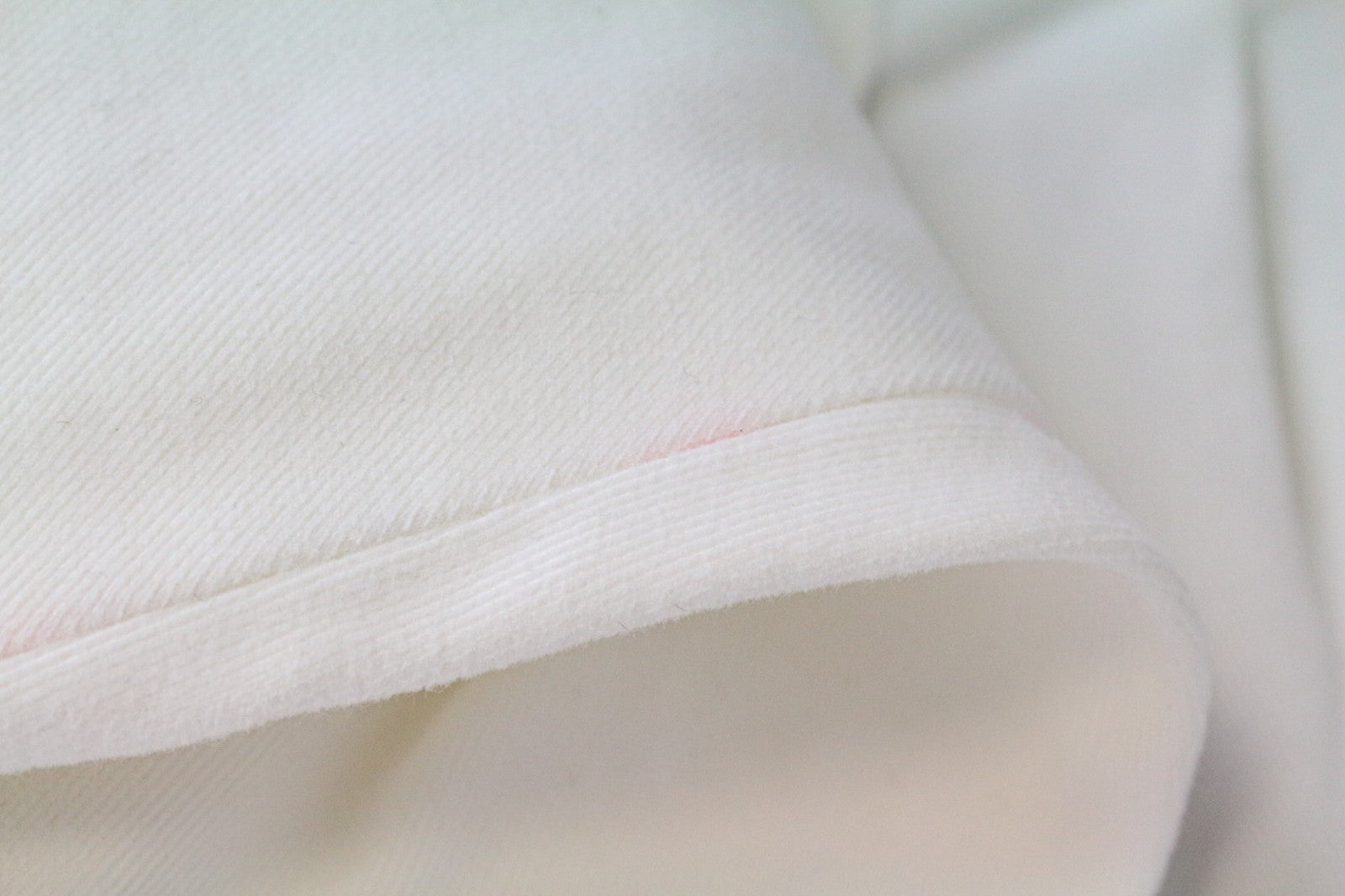 SUITSUPPLY Braddon Men's Pants UK42R Off-White Cotton Stretch Turn-Up Hem