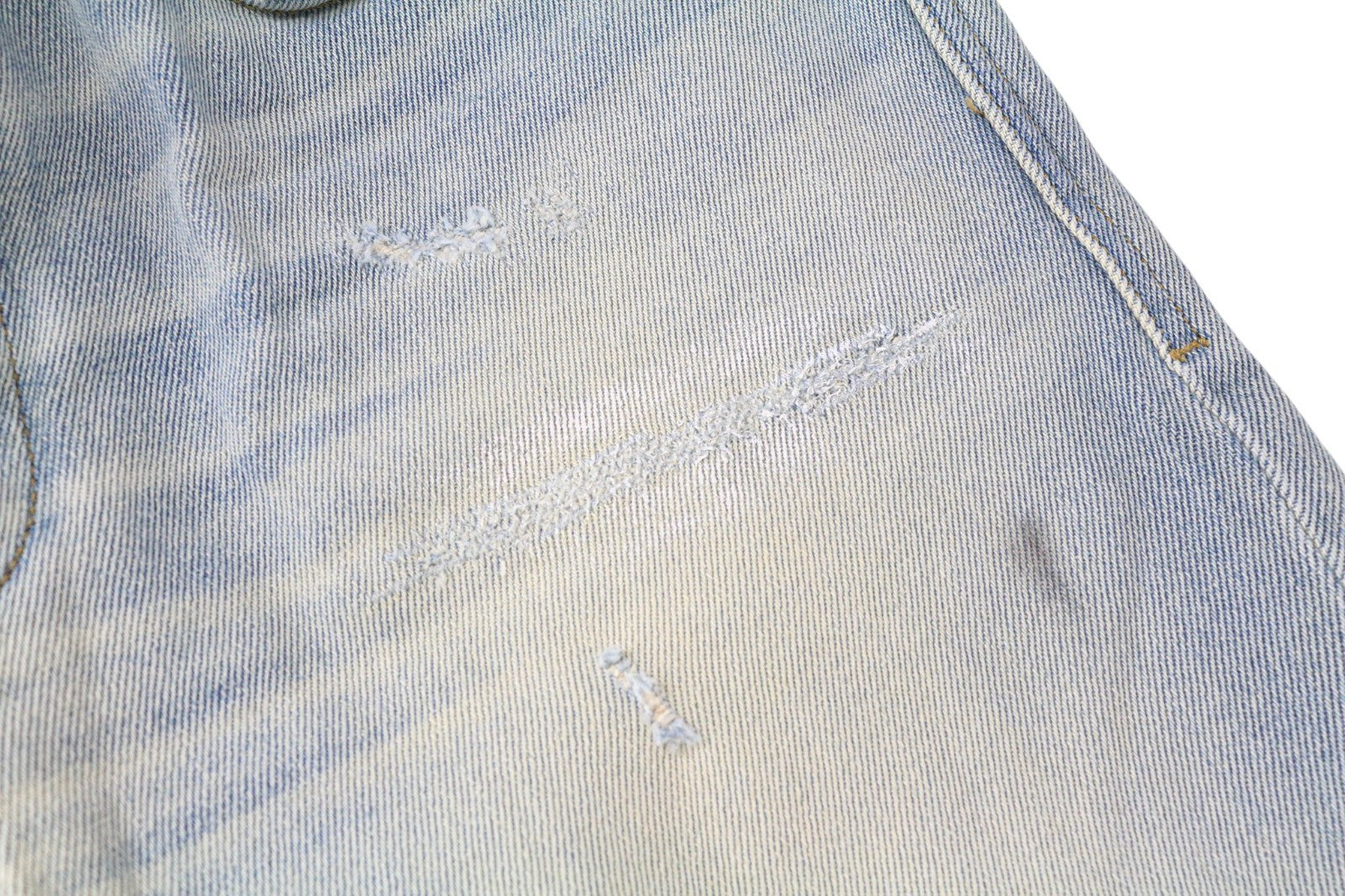 DIESEL D-Eetar 081AK Men's Jeans W28/L32 Blue Stretch Tapered Fit Distressed