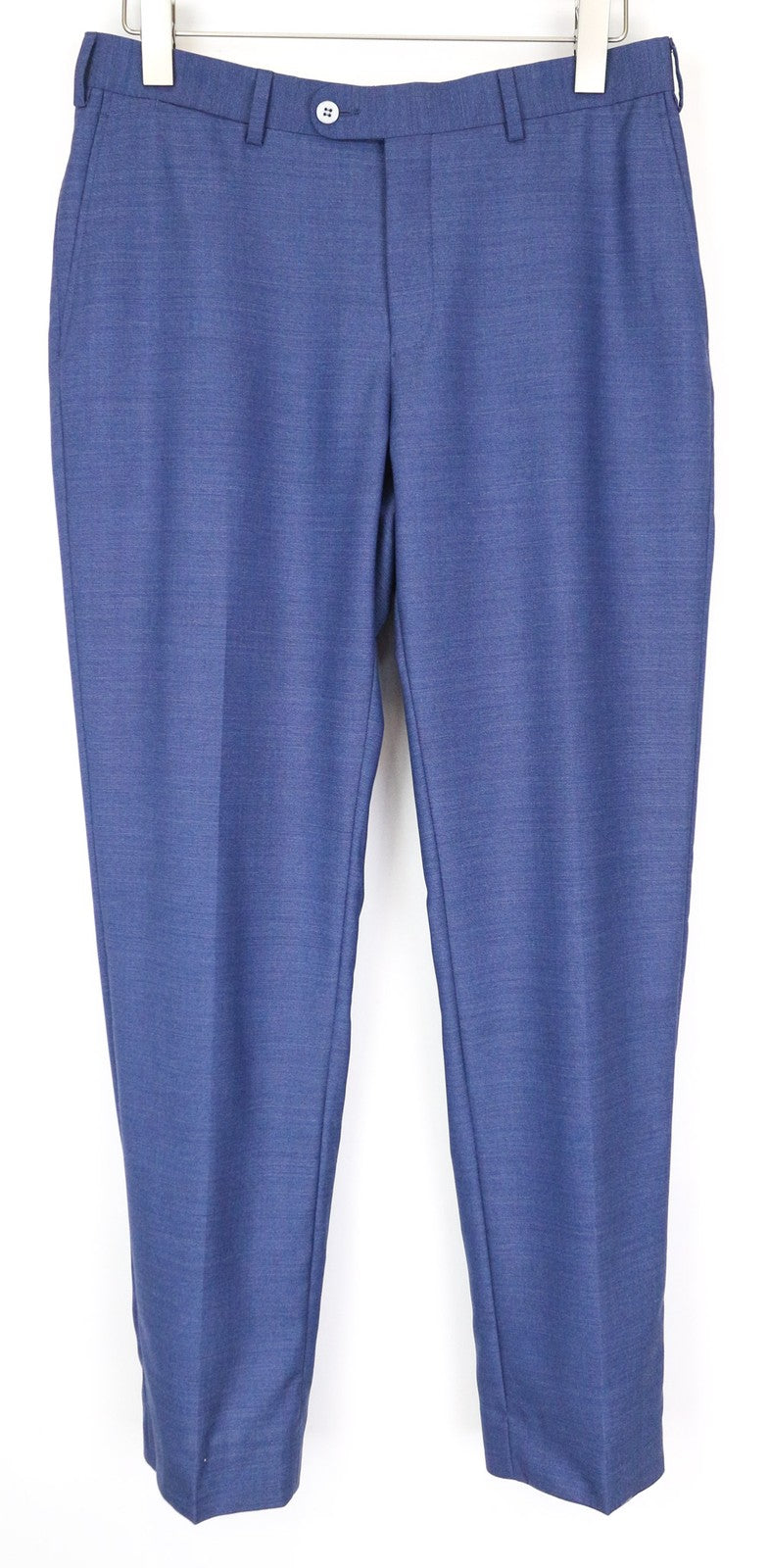 SUITSUPPLY Lazio Men's Suit UK38R Blue Pure Wool Slim 2Pc Super 110s Fabric