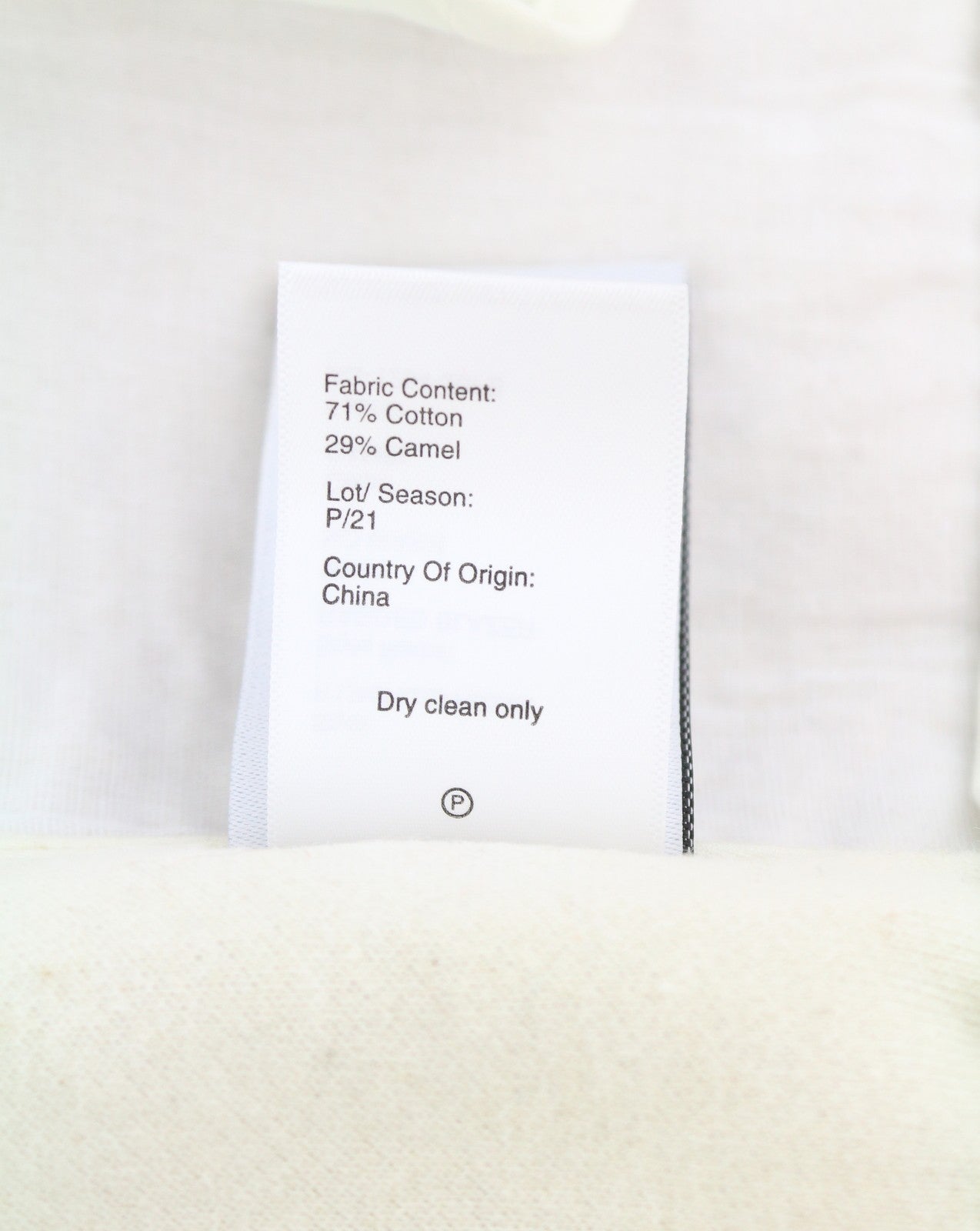 R13 Ragged Women Blazer S Camel Blend Oversized Single Breasted Unlined RRP1295