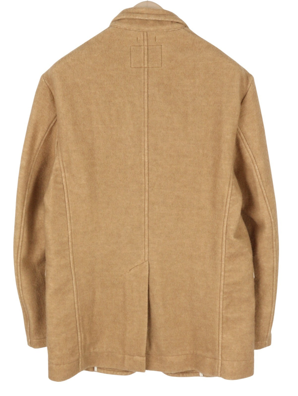 R13 Ragged Women Blazer S Camel Blend Oversized Single Breasted Unlined RRP1295