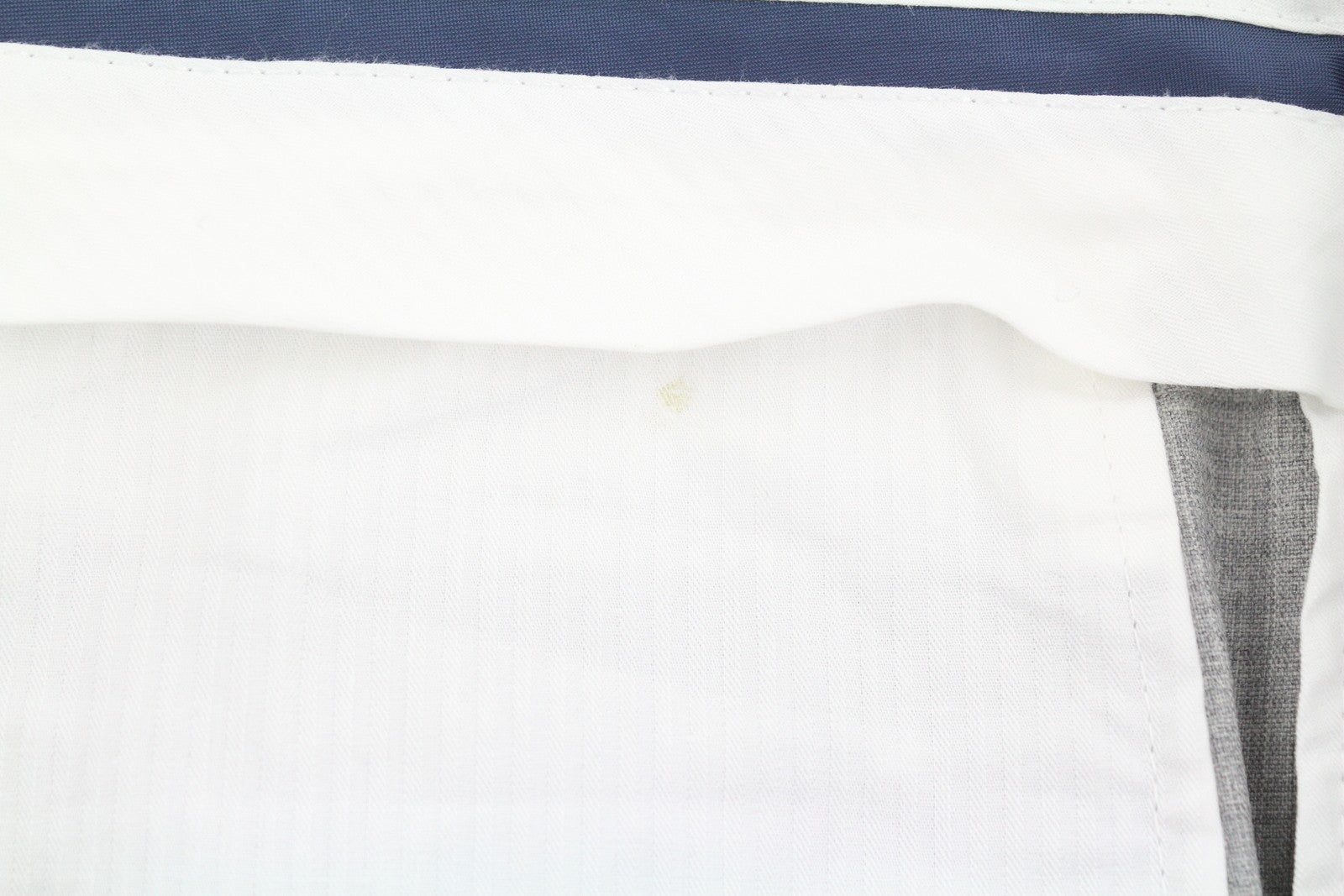 SUITSUPPLY Brescia Turn-Up SF Men Trousers UK34 Melange Pure Wool Super 120's