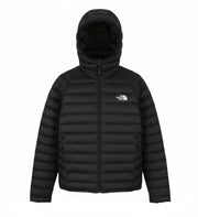 THE NORTH FACE Travail Men Jacket M Black 800 Down Filled Quilted Hooded Puffer