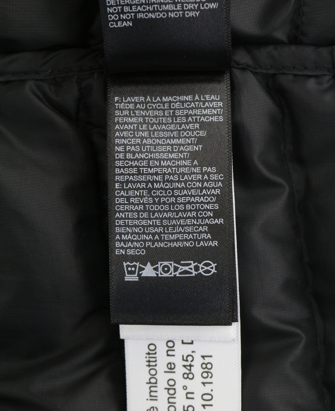 THE NORTH FACE Travail Men Jacket M Black 800 Down Filled Quilted Hooded Puffer