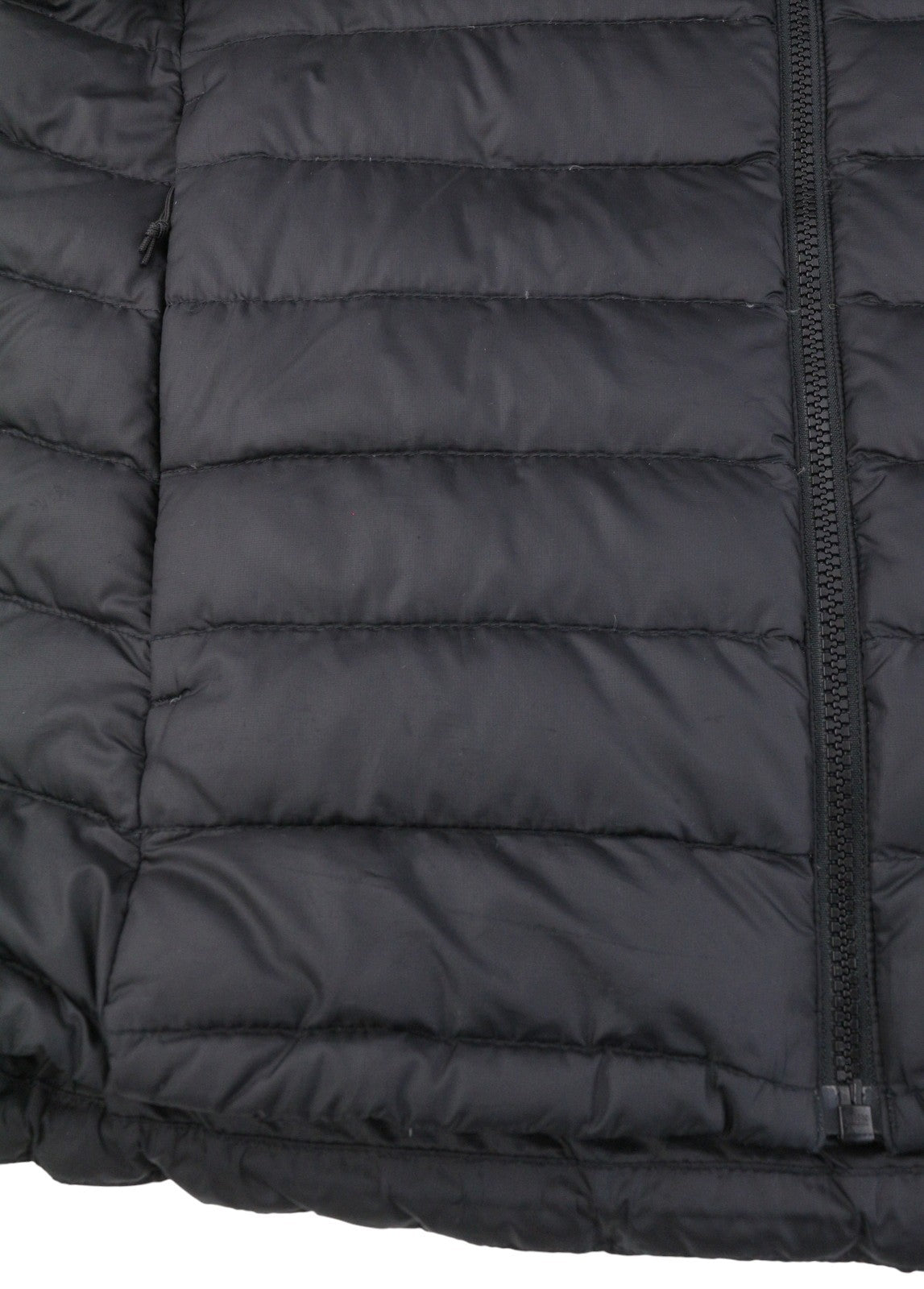 THE NORTH FACE Travail Men Jacket M Black 800 Down Filled Quilted Hooded Puffer