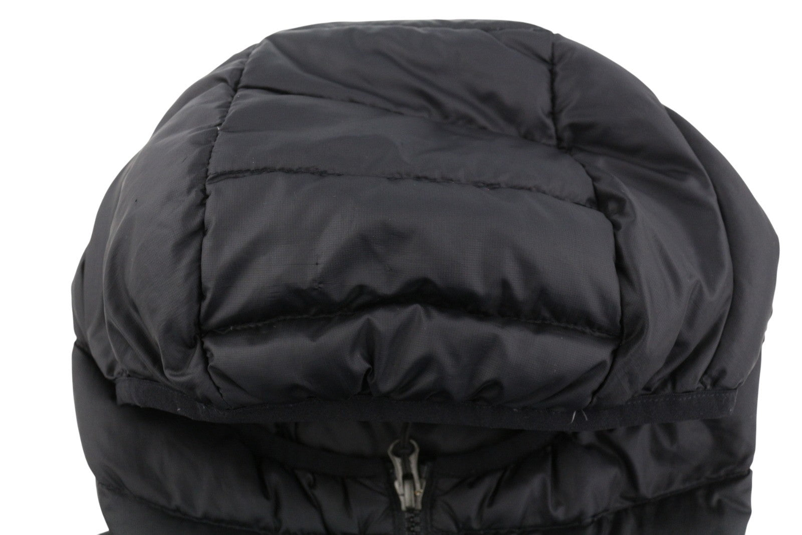 THE NORTH FACE Travail Men Jacket M Black 800 Down Filled Quilted Hooded Puffer
