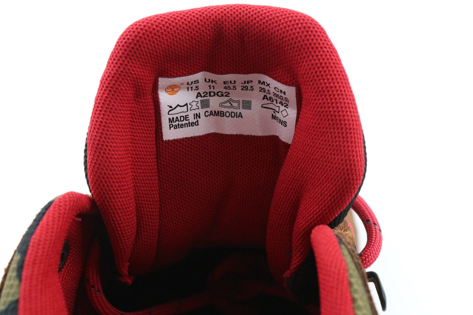 TIMBERLAND A2DG2 Men's Trekking Shoes UK11 Defender Leather Grip Sole