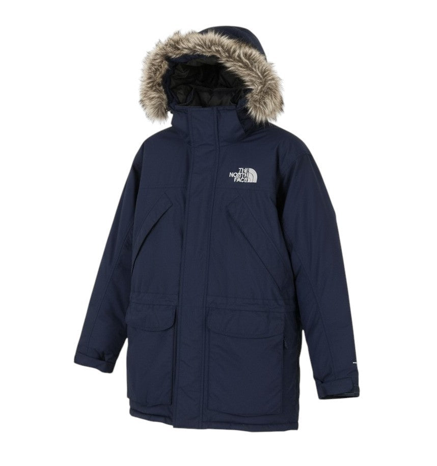 THE NORTH FACE Men Jacket XS Dark Blue 550 Down Filled Hooded Full Zip Parka