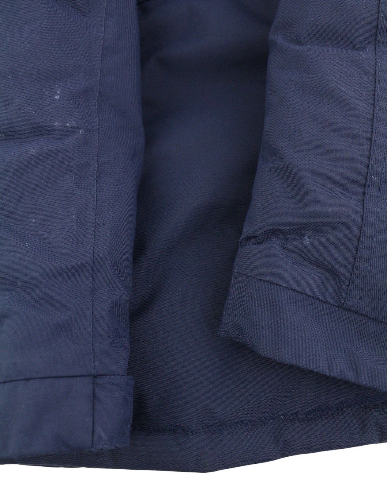 THE NORTH FACE Men Jacket XS Dark Blue 550 Down Filled Hooded Full Zip Parka