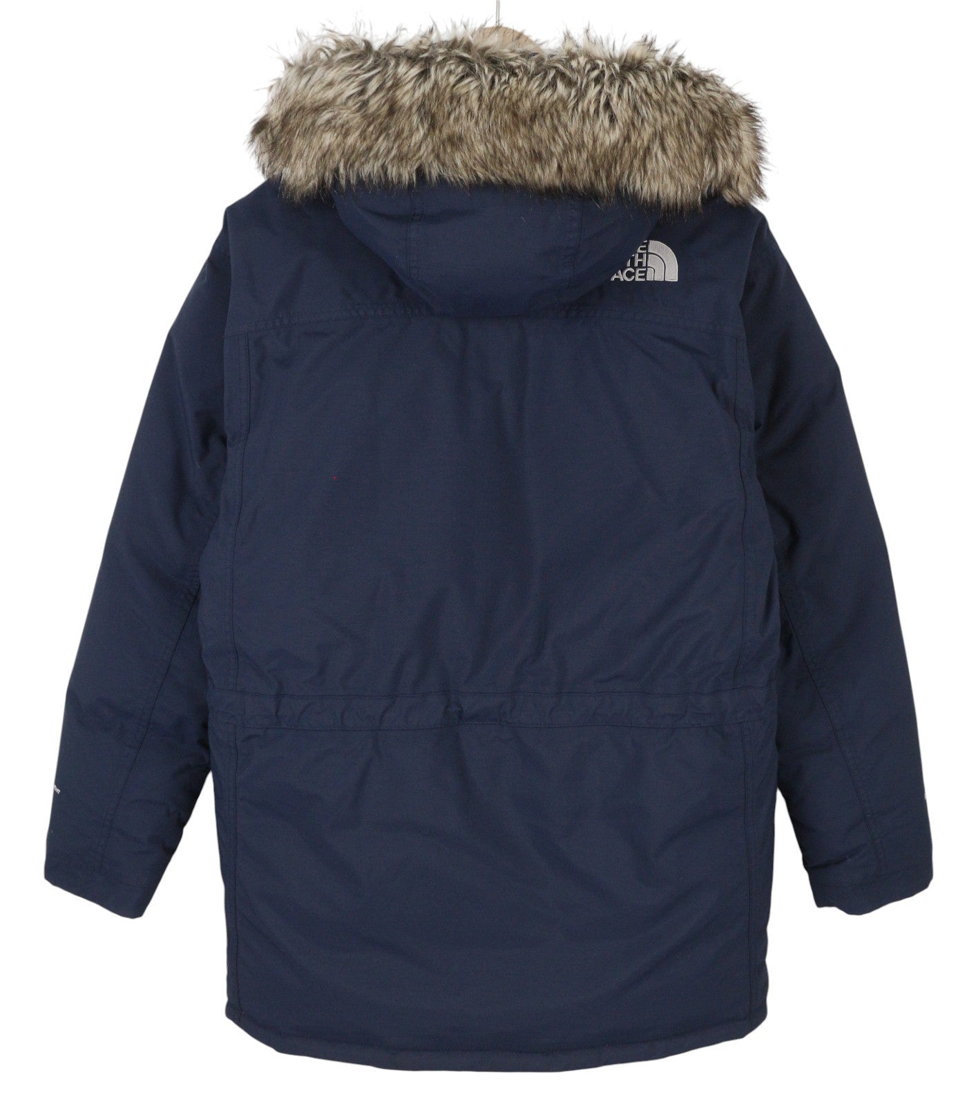 THE NORTH FACE Men Jacket XS Dark Blue 550 Down Filled Hooded Full Zip Parka