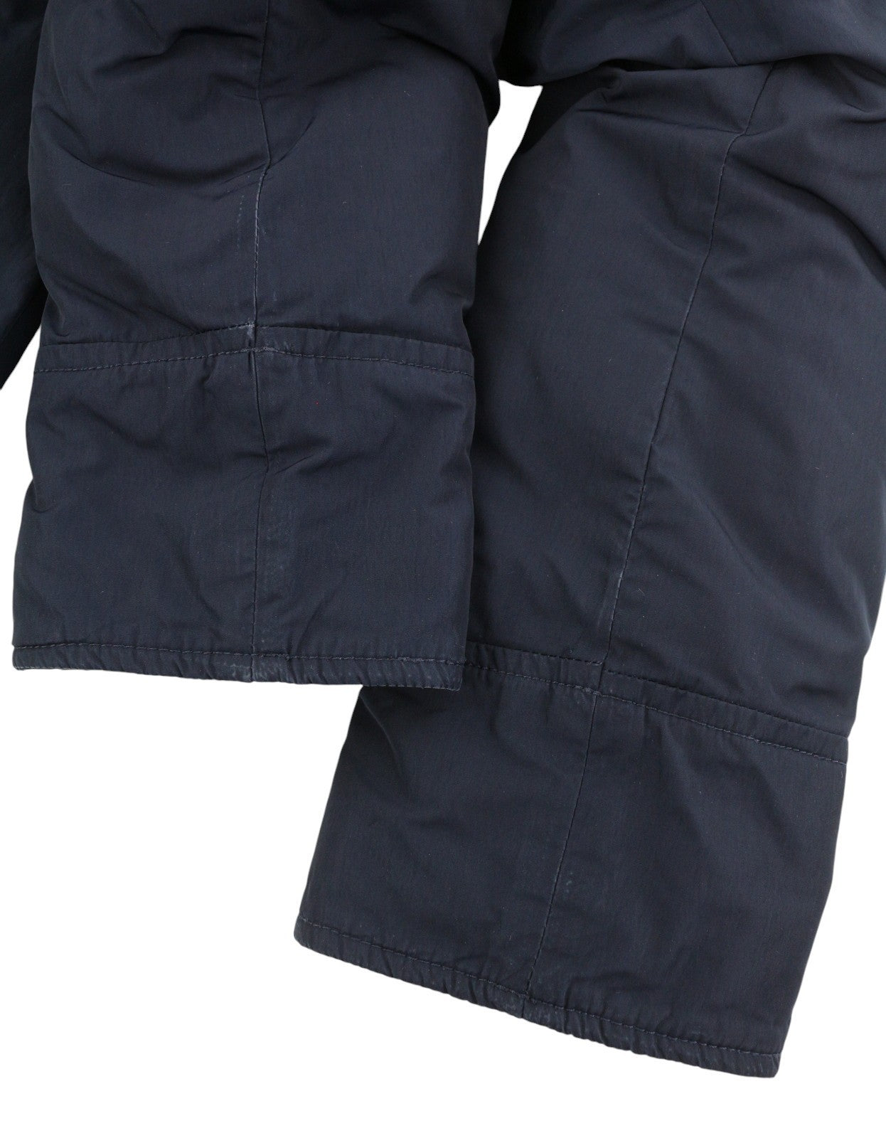 WOOLRICH Women Jacket XS Dark Blue Duck Down Filled Real Fur Hooded Full Zip