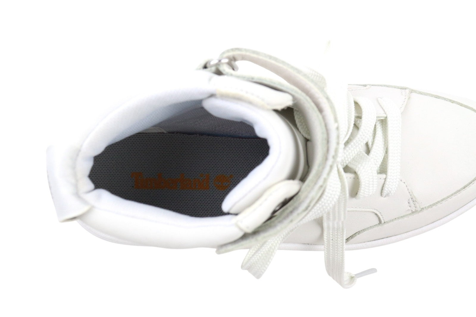 TIMBERLAND A1ZXC Women's Sneakers UK4.5 Light Leather Almond Toe Strap