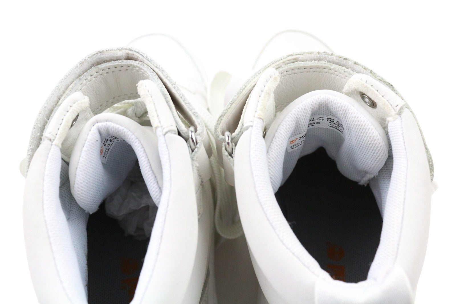 TIMBERLAND A1ZXC Women's Sneakers UK4.5 Light Leather Almond Toe Strap