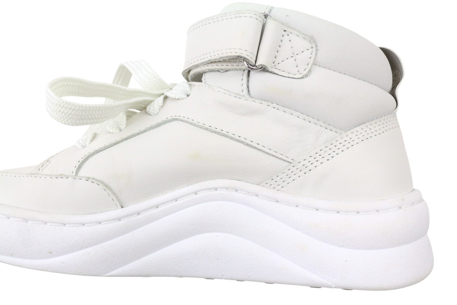 TIMBERLAND A1ZXC Women's Sneakers UK4.5 Light Leather Almond Toe Strap