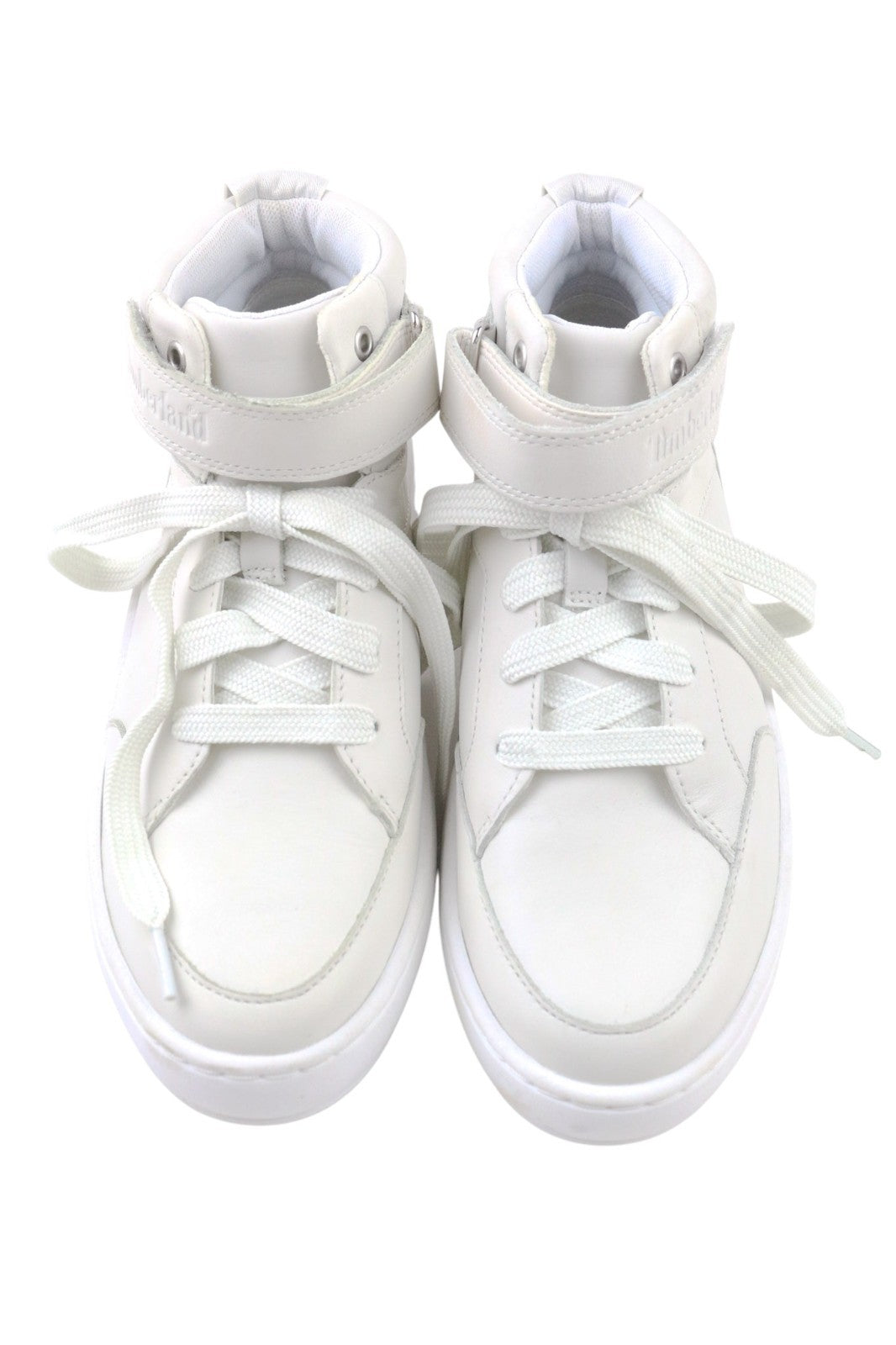 TIMBERLAND A1ZXC Women's Sneakers UK4.5 Light Leather Almond Toe Strap