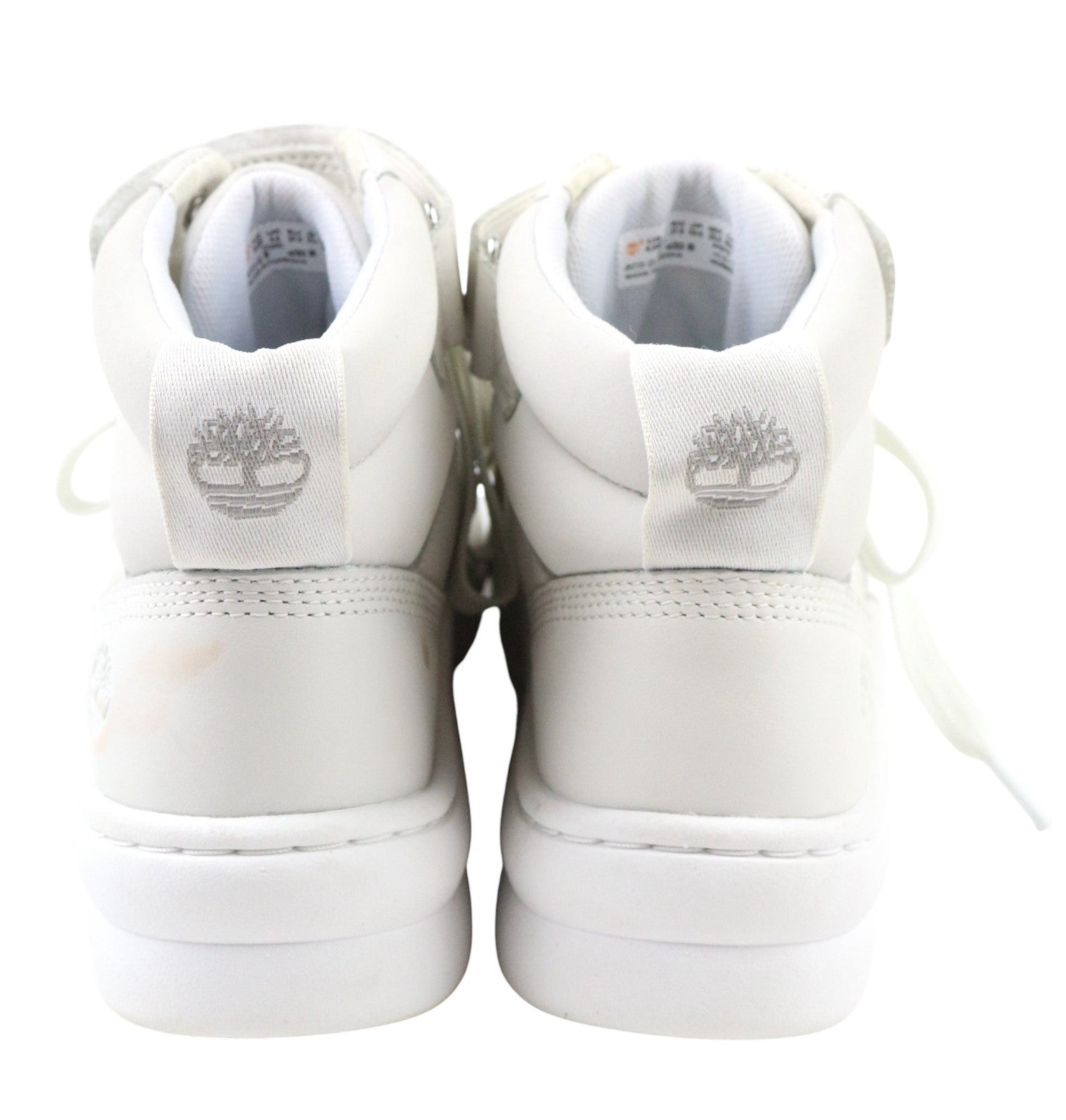 TIMBERLAND A1ZXC Women's Sneakers UK4.5 Light Leather Almond Toe Strap