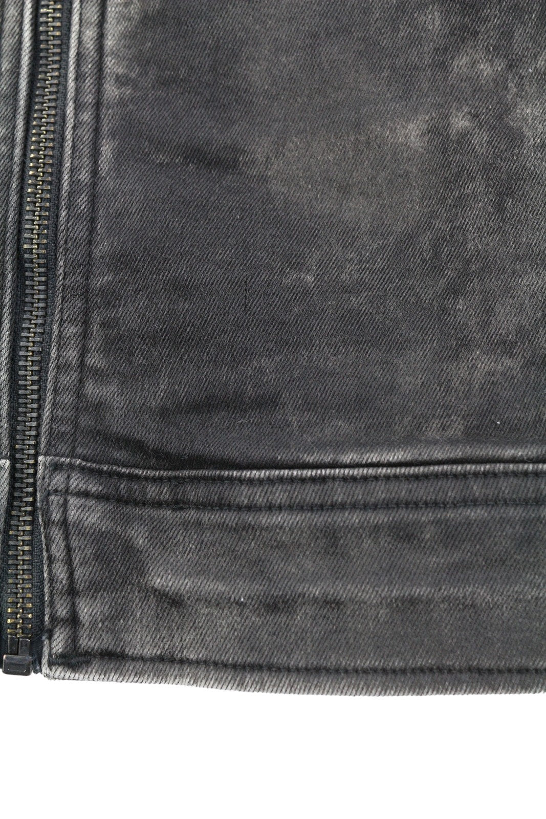 G-STAR Arc Zip Deconstructed 3D Slim Men Jacket XL Black Faded Zip Lightweight