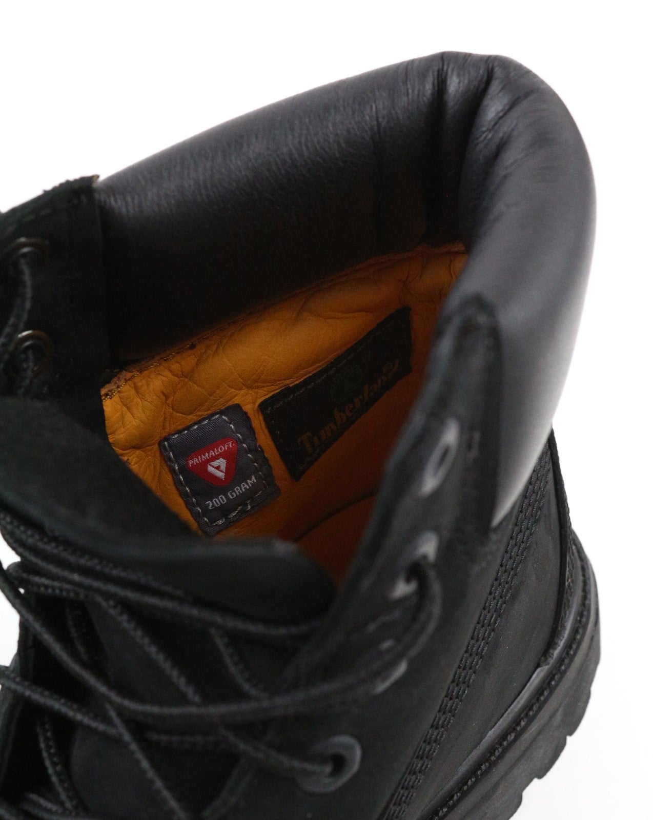 TIMBERLAND 8658R Women's Shoes ~UK6 Black Leather Logo Primaloft 400g