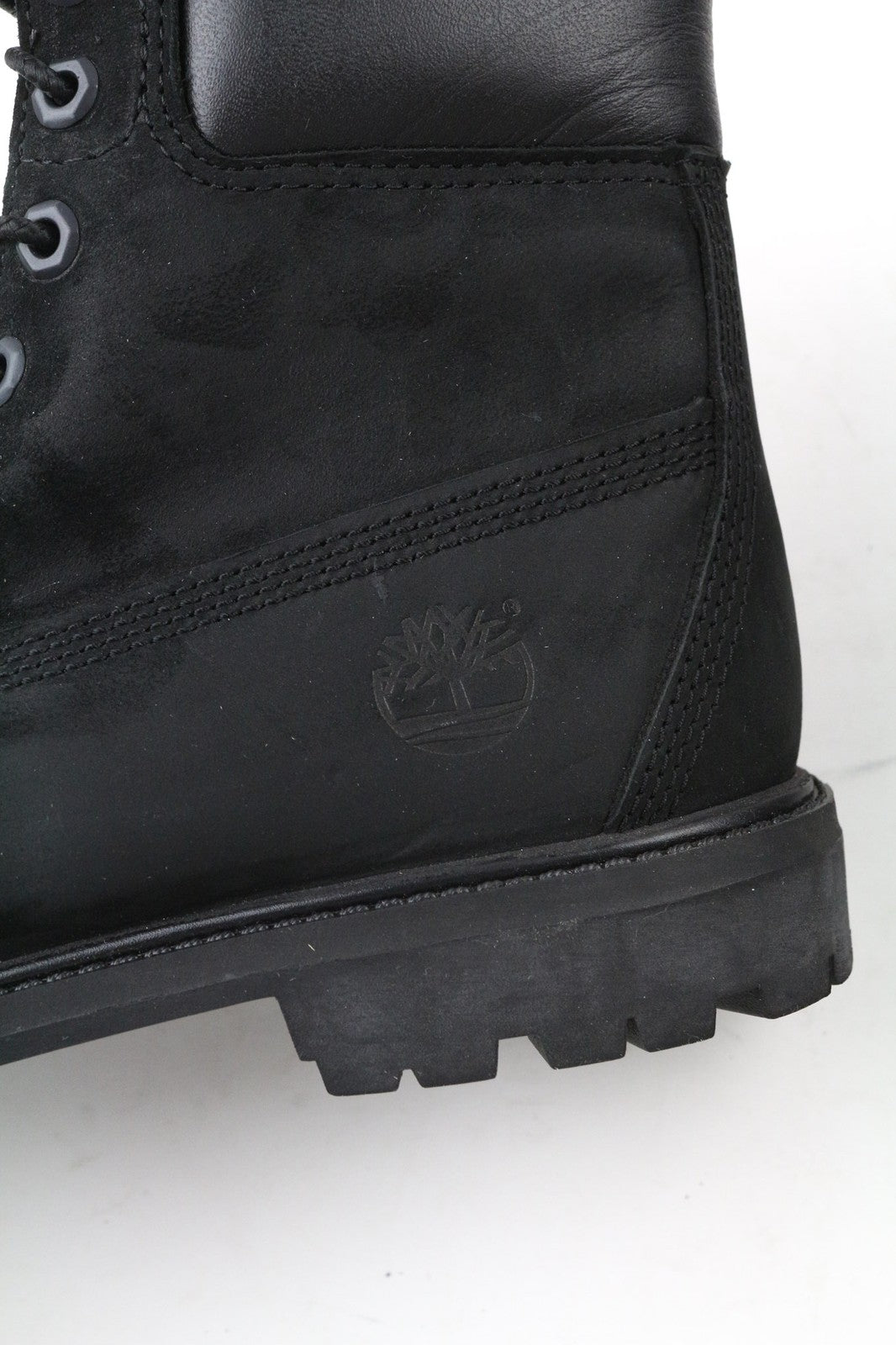 TIMBERLAND 8658R Women's Shoes ~UK6 Black Leather Logo Primaloft 400g