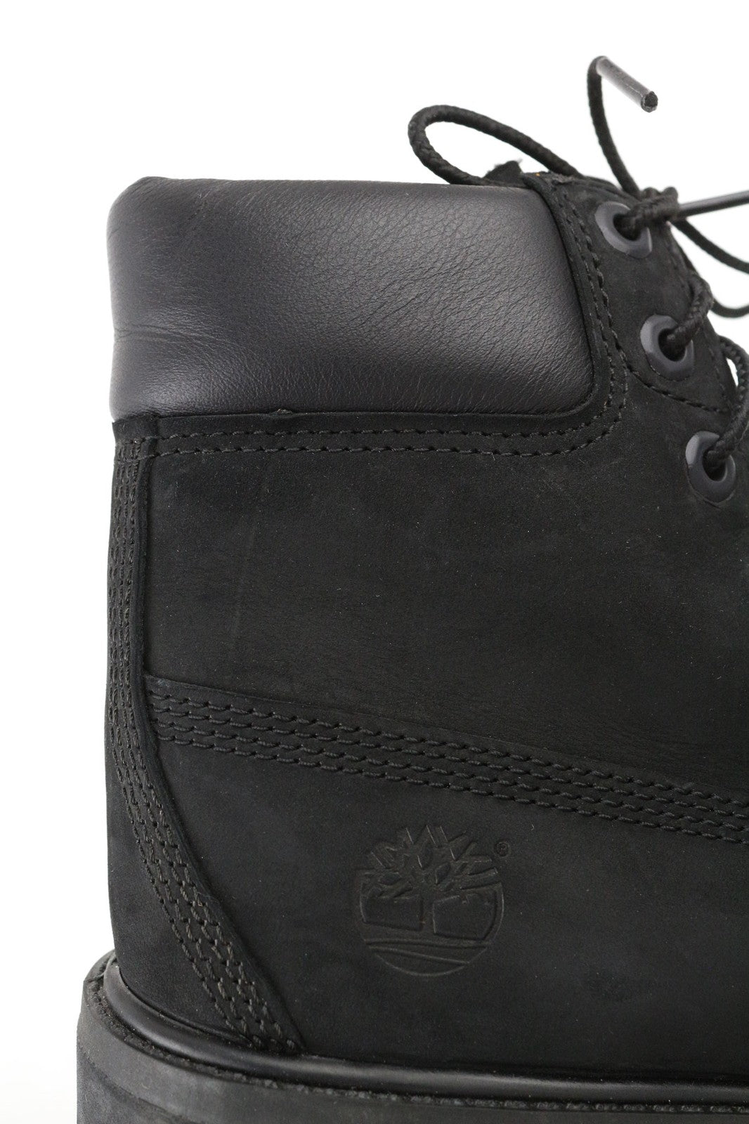 TIMBERLAND 8658R Women's Shoes ~UK6 Black Leather Logo Primaloft 400g