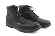 TIMBERLAND A2FHE Men's Boots UK7 Black Leather Waterproof Ankle Lace Up