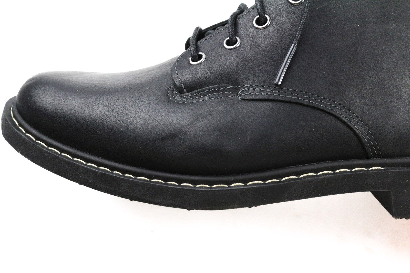 TIMBERLAND A2FHE Men's Boots UK7 Black Leather Waterproof Ankle Lace Up