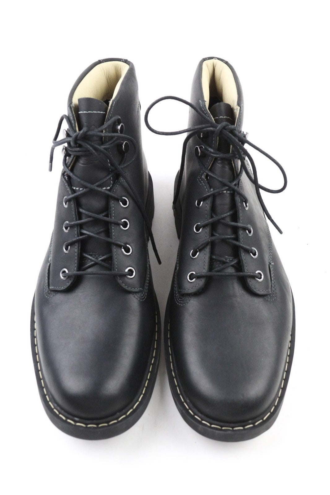 TIMBERLAND A2FHE Men's Boots UK7 Black Leather Waterproof Ankle Lace Up