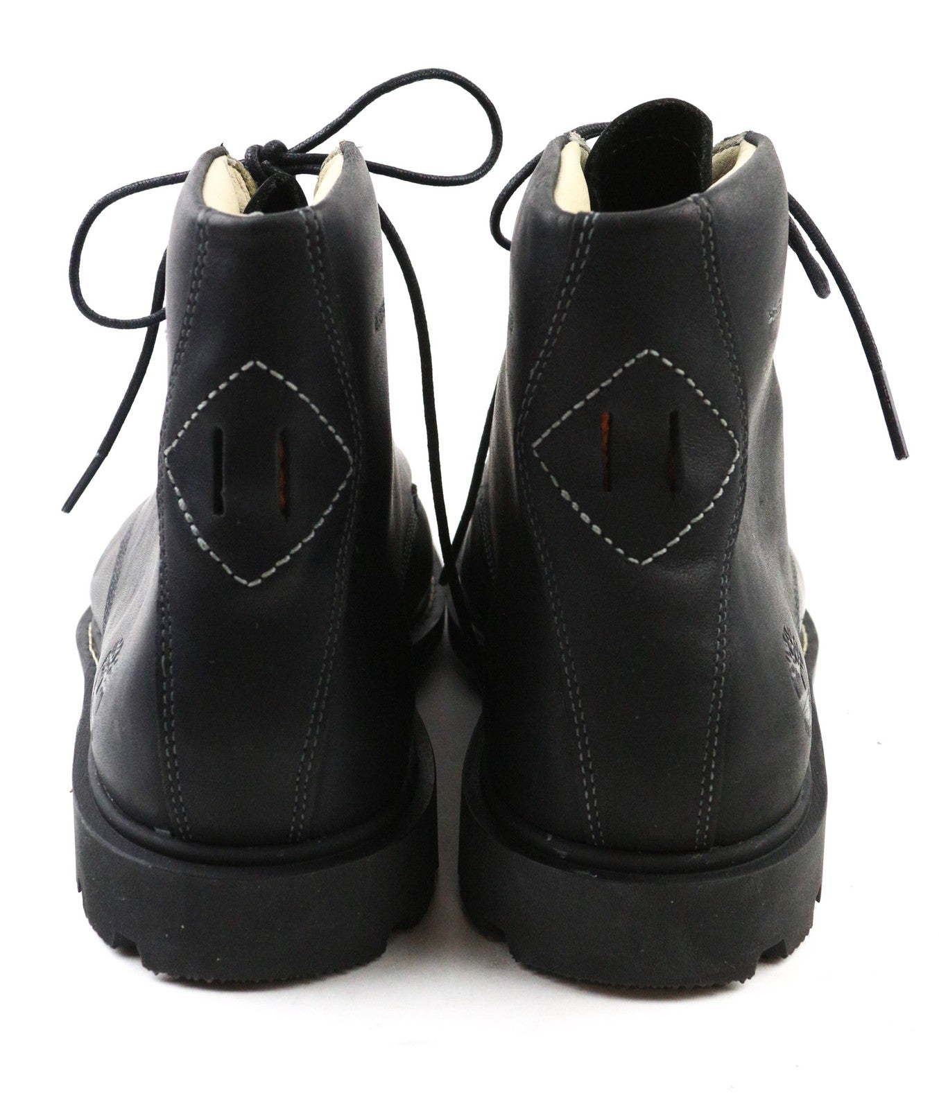 TIMBERLAND A2FHE Men's Boots UK7 Black Leather Waterproof Ankle Lace Up