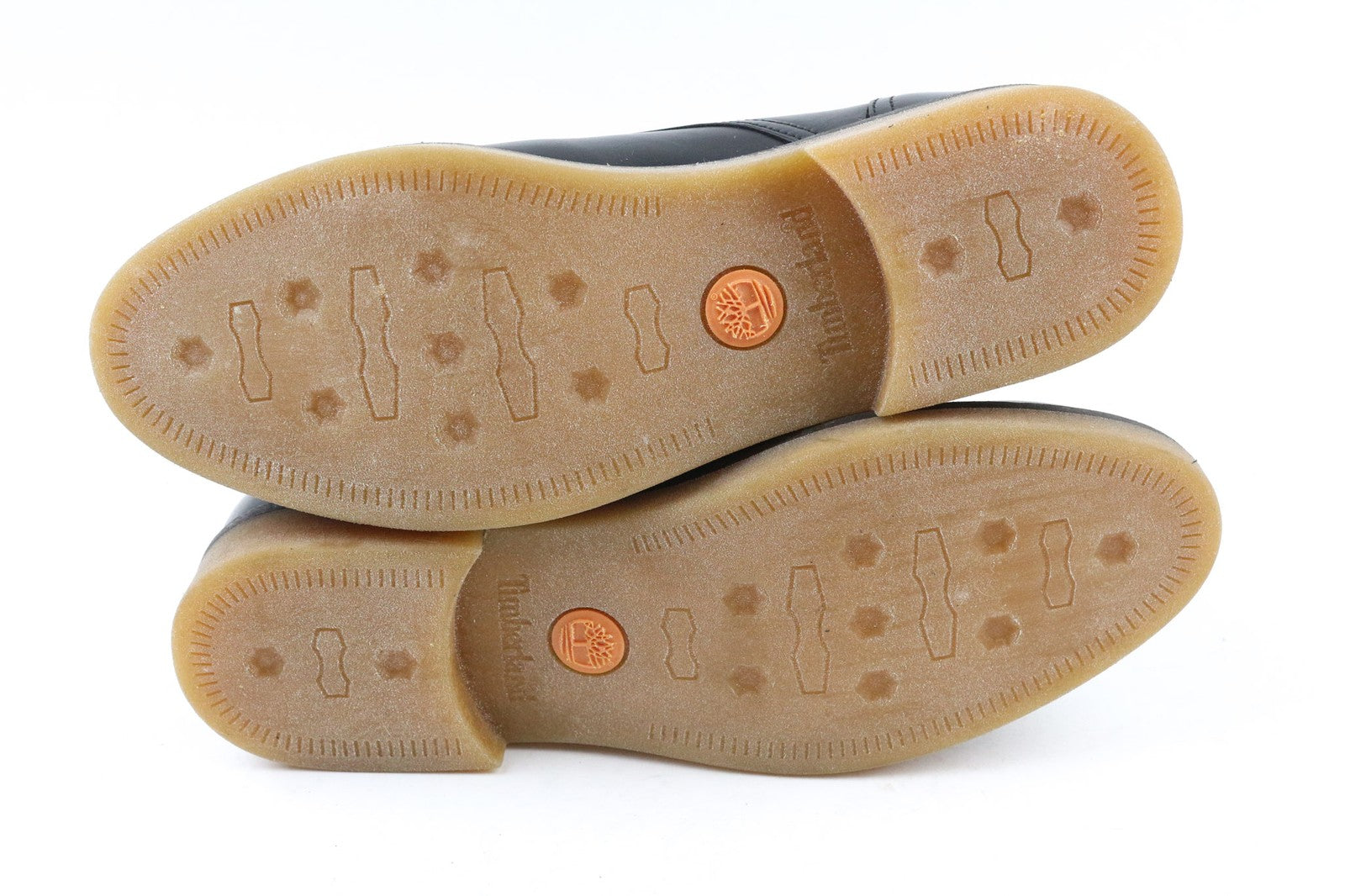 TIMBERLAND A2G1D Women's Shoes UK4 Black Shiny Leather Lace Up Round Toe