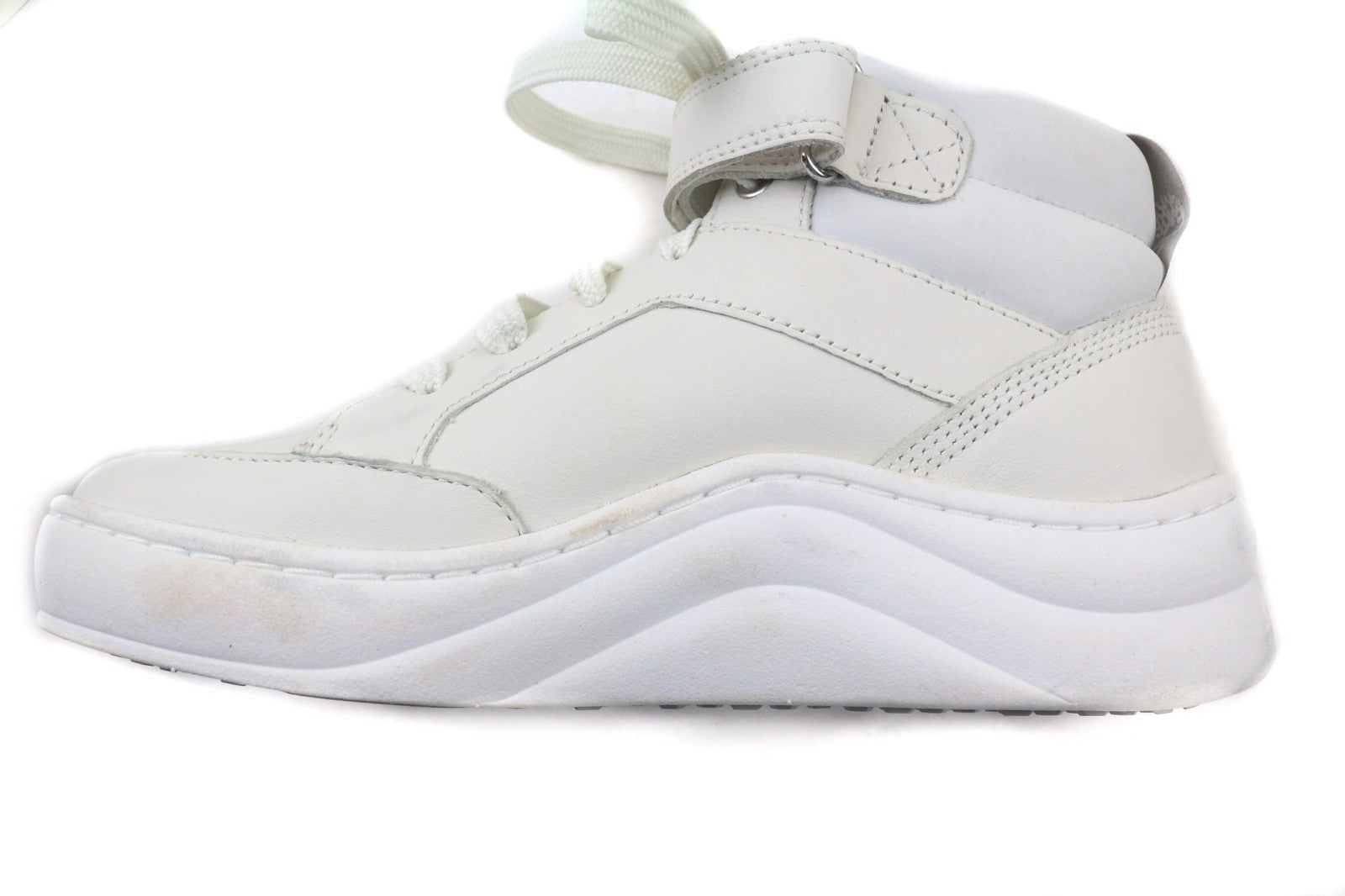 TIMBERLAND A1ZXC Women's Sneakers UK4 White Leather ReBOTL Lace Up Style