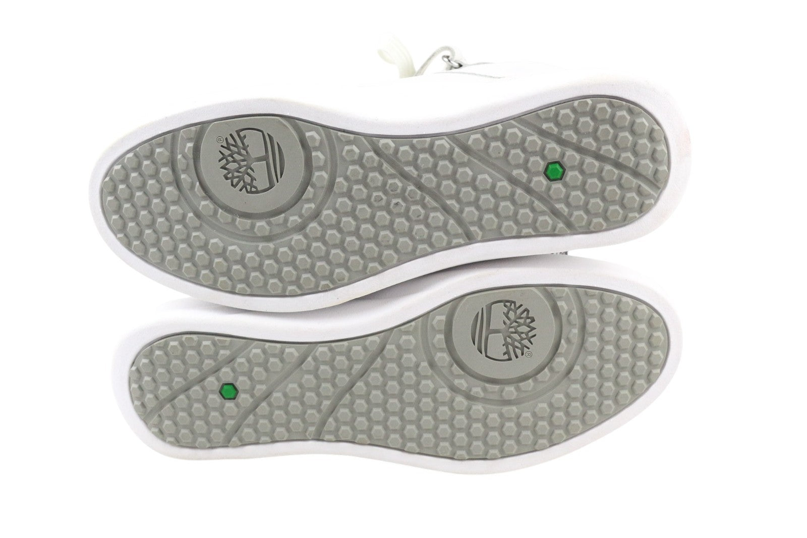 TIMBERLAND A1ZXC Women's Sneakers UK4 White Leather ReBOTL Lace Up Style