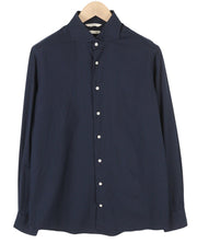 SUITSUPPLY Egyptian Cotton Men Formal Shirt 41/42 16/16 1/2 Dark Bue Slim Fit