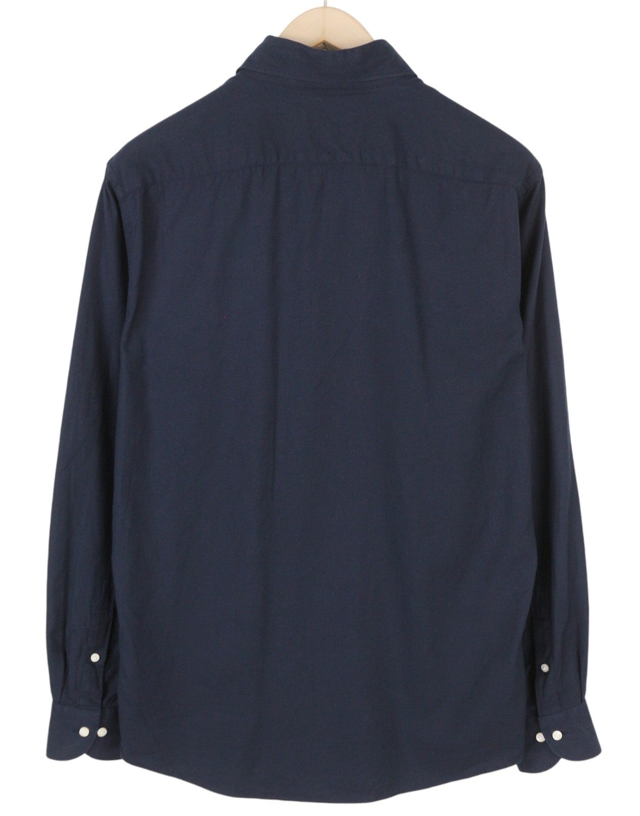 SUITSUPPLY Egyptian Cotton Men Formal Shirt 41/42 16/16 1/2 Dark Bue Slim Fit