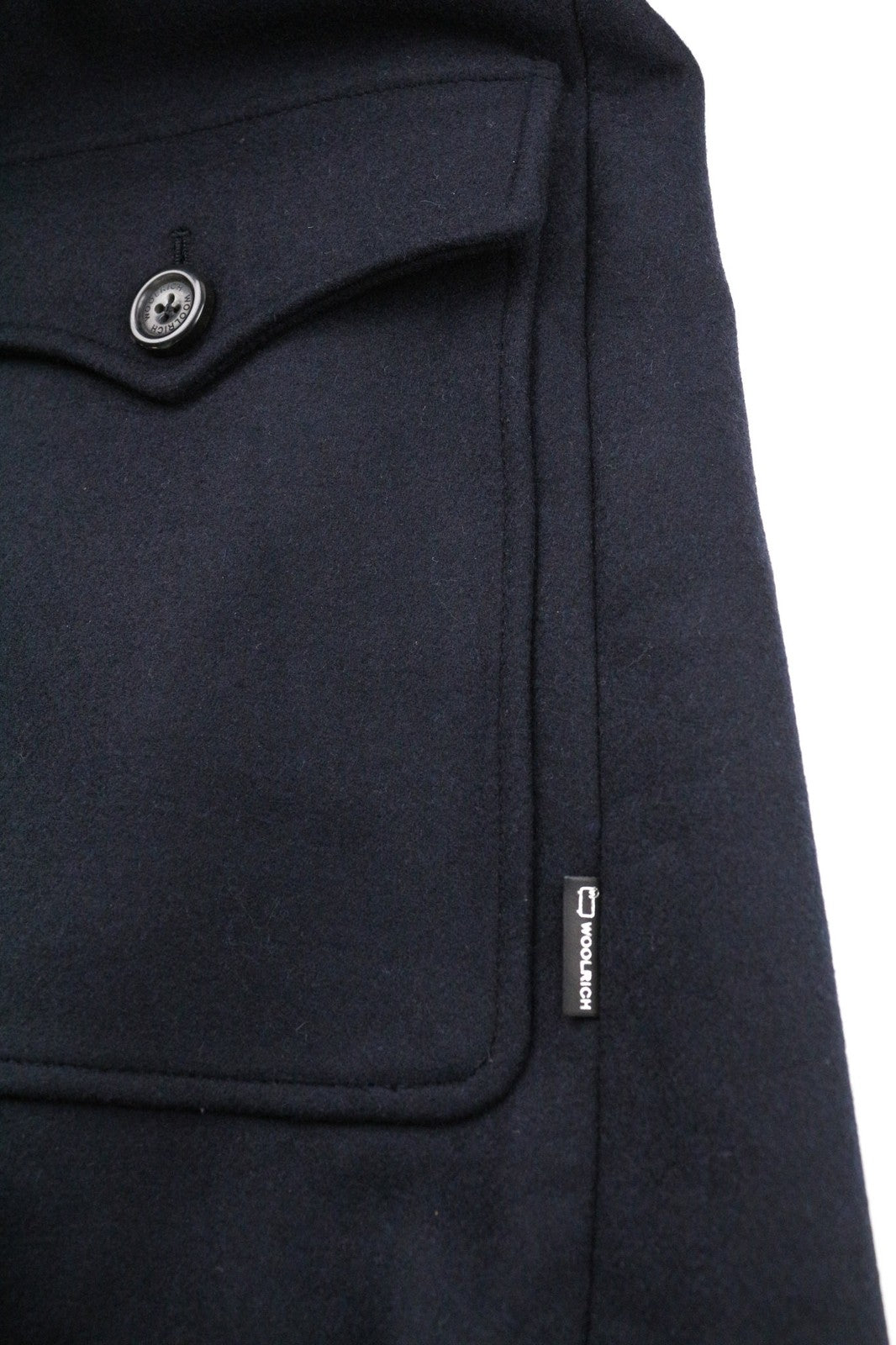 WOOLRICH Women's Double Wool 2in1 Parka Jacket S Hooded Mid-Length Down