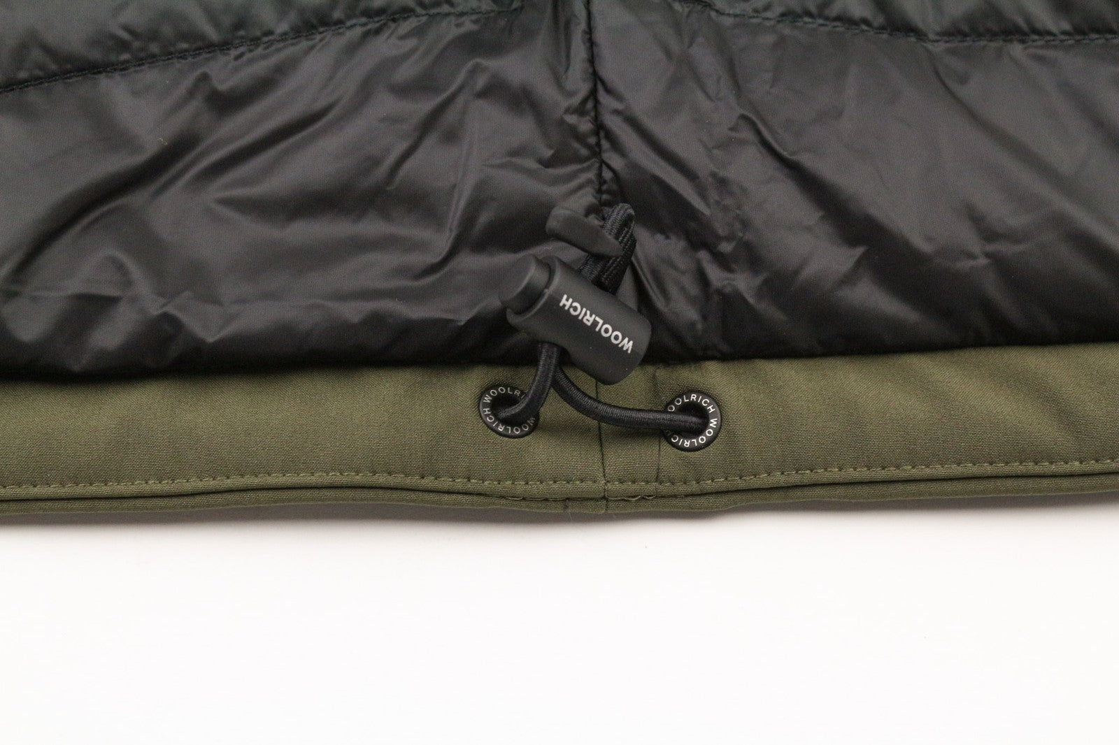 WOOLRICH Soft Shell Field Men's Jacket L Padded Down Lined High Hidden Hood