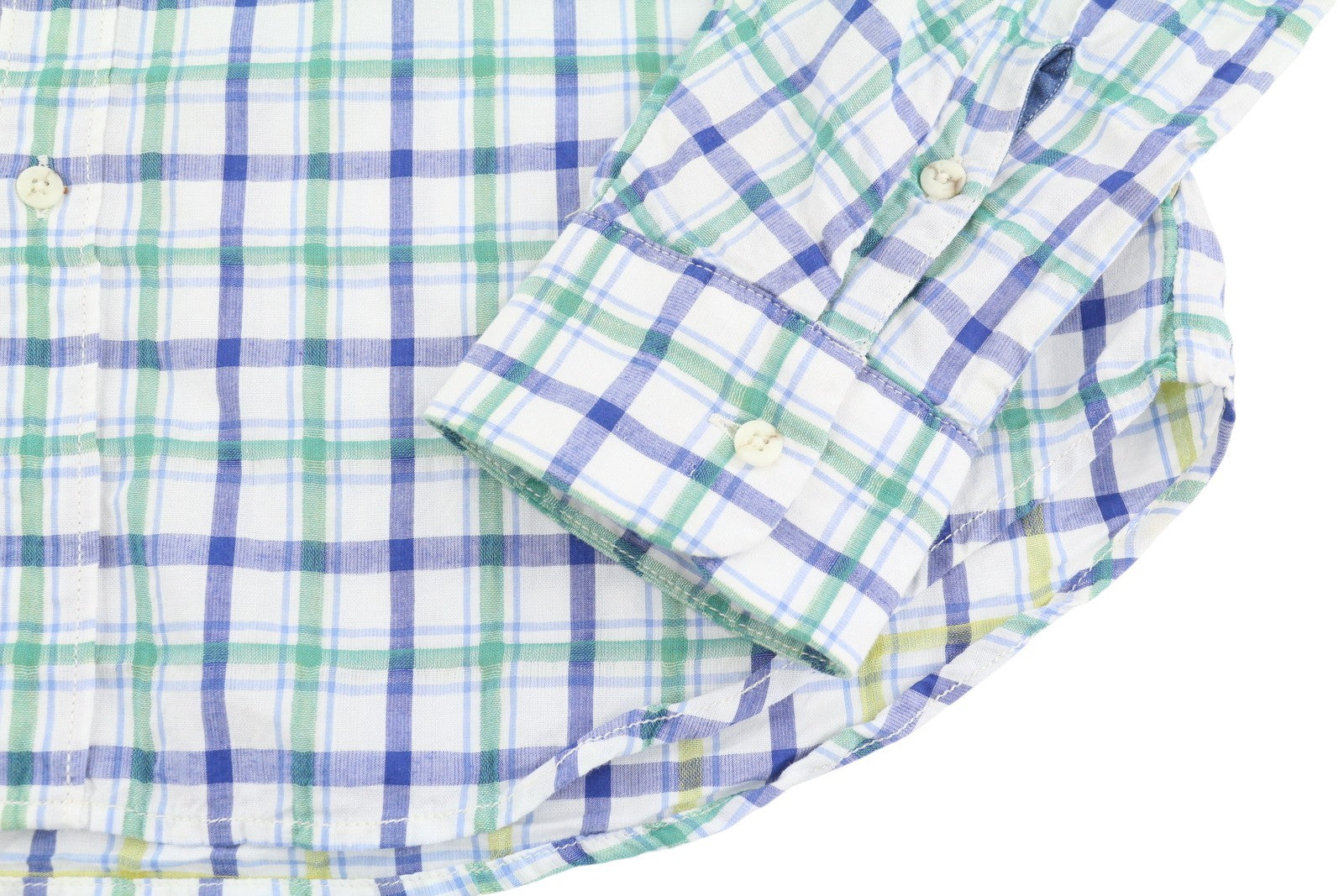 SCOTCH & SODA Men Shirt ~M Casual Plaid Pattern Pattern Button-Up Spread Neck