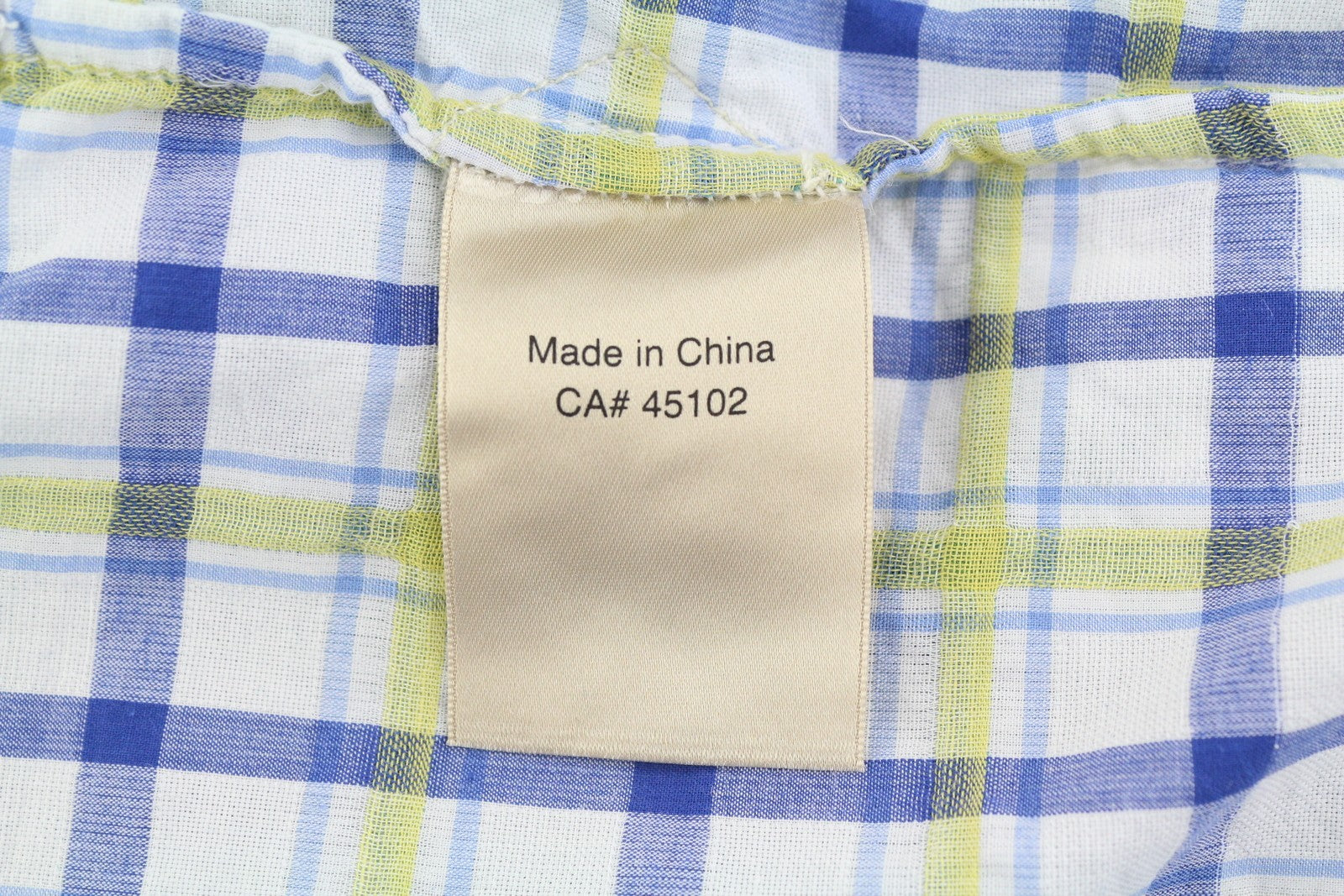 SCOTCH & SODA Men Shirt ~M Casual Plaid Pattern Pattern Button-Up Spread Neck