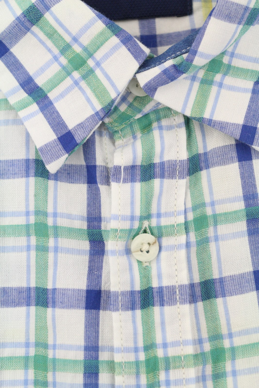 SCOTCH & SODA Men Shirt ~M Casual Plaid Pattern Pattern Button-Up Spread Neck