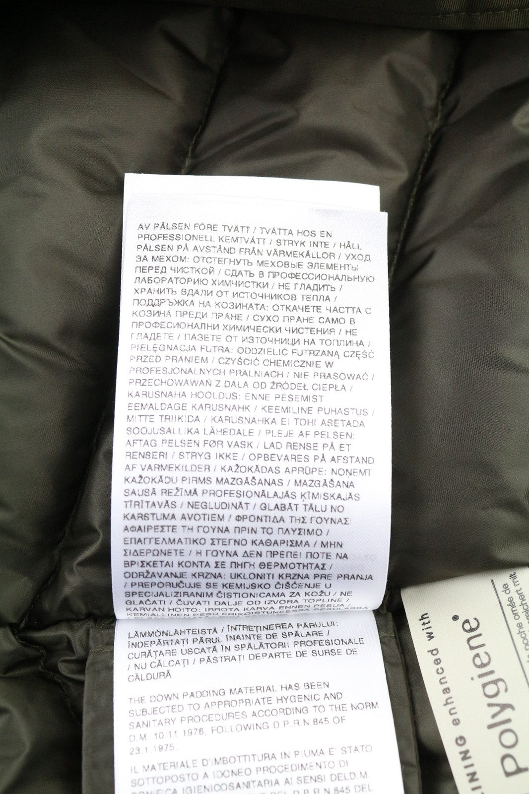 WOOLRICH Bow Bridge Parka Women's Jacket S Down Hooded Mid Coat Lined Zip