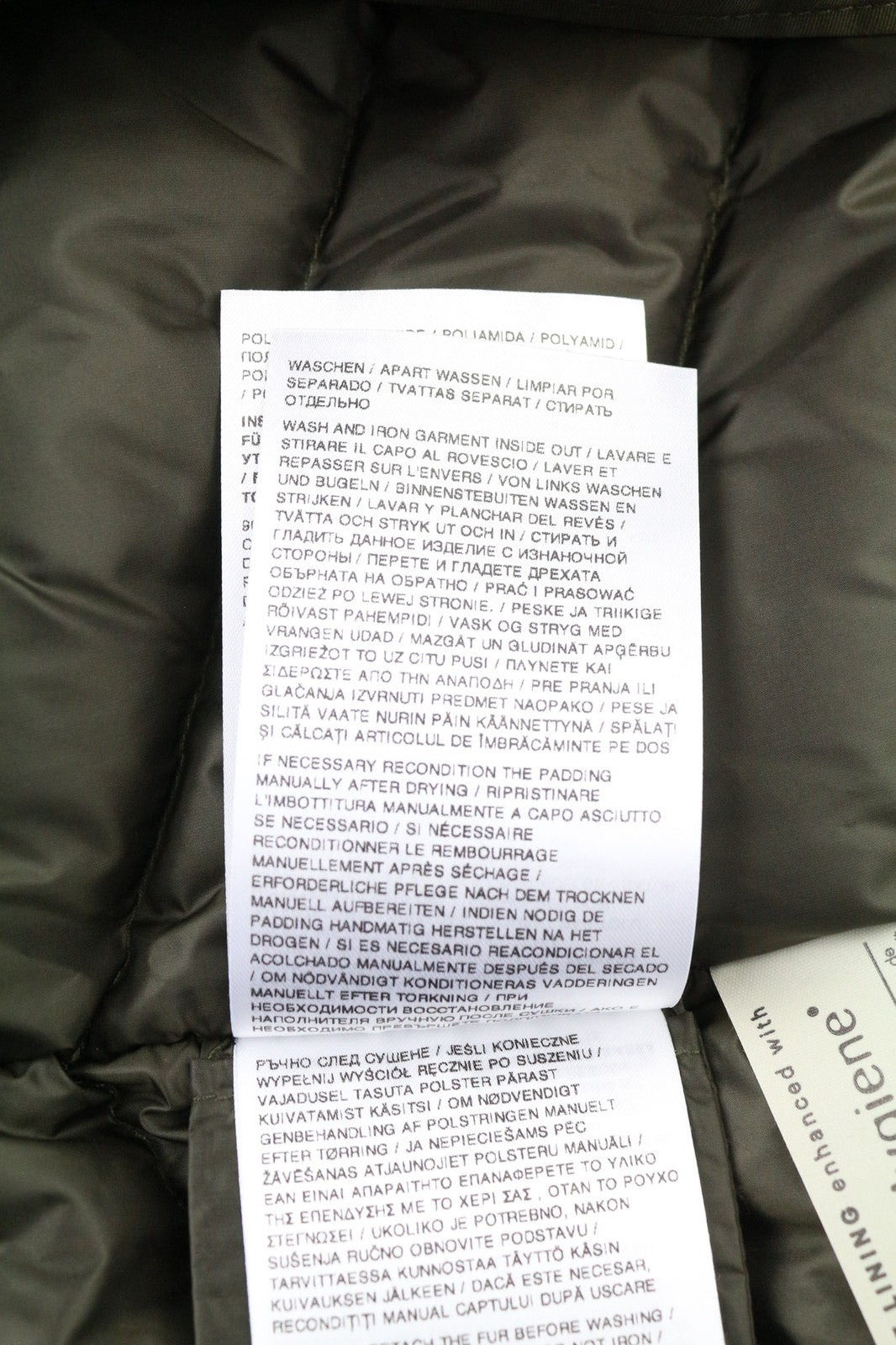 WOOLRICH Bow Bridge Parka Women's Jacket S Down Hooded Mid Coat Lined Zip