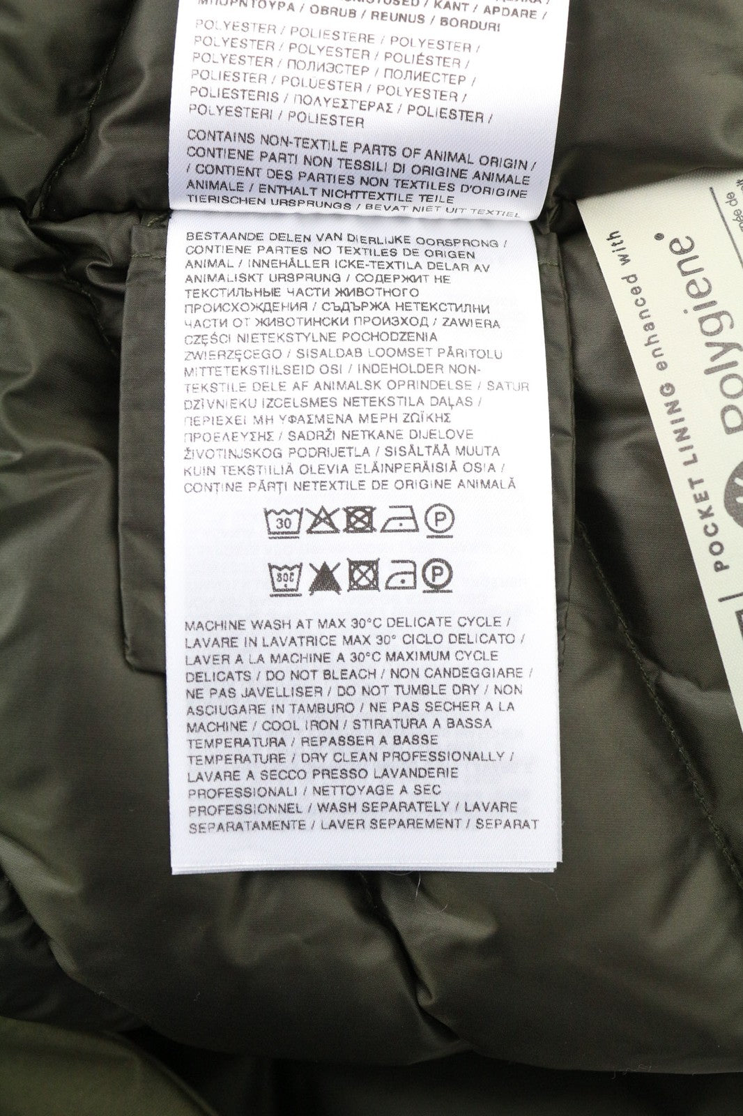 WOOLRICH Bow Bridge Parka Women's Jacket S Down Hooded Mid Coat Lined Zip