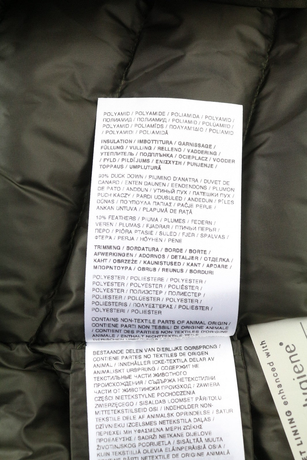 WOOLRICH Bow Bridge Parka Women's Jacket S Down Hooded Mid Coat Lined Zip