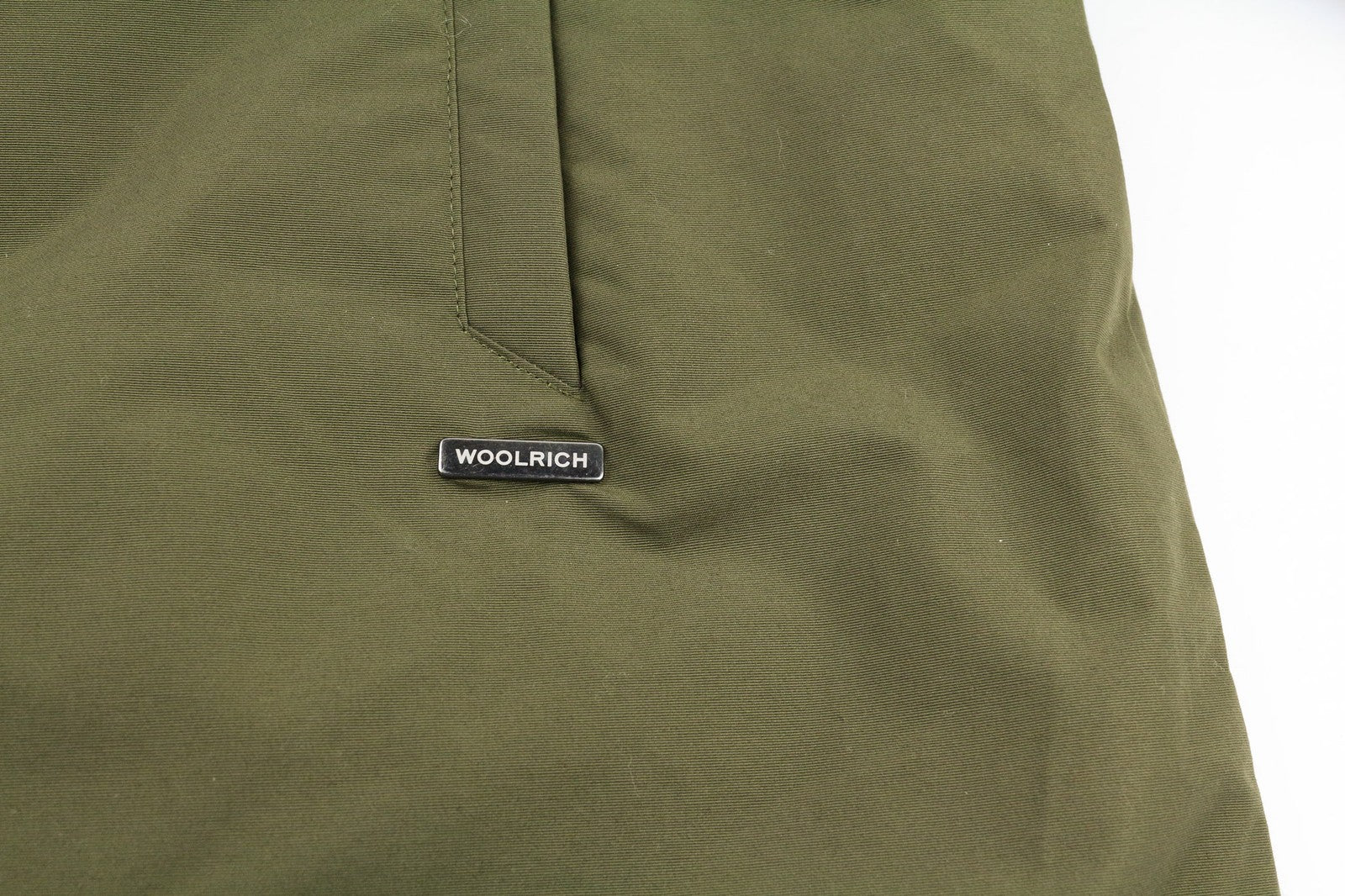 WOOLRICH Bow Bridge Parka Women's Jacket S Down Hooded Mid Coat Lined Zip